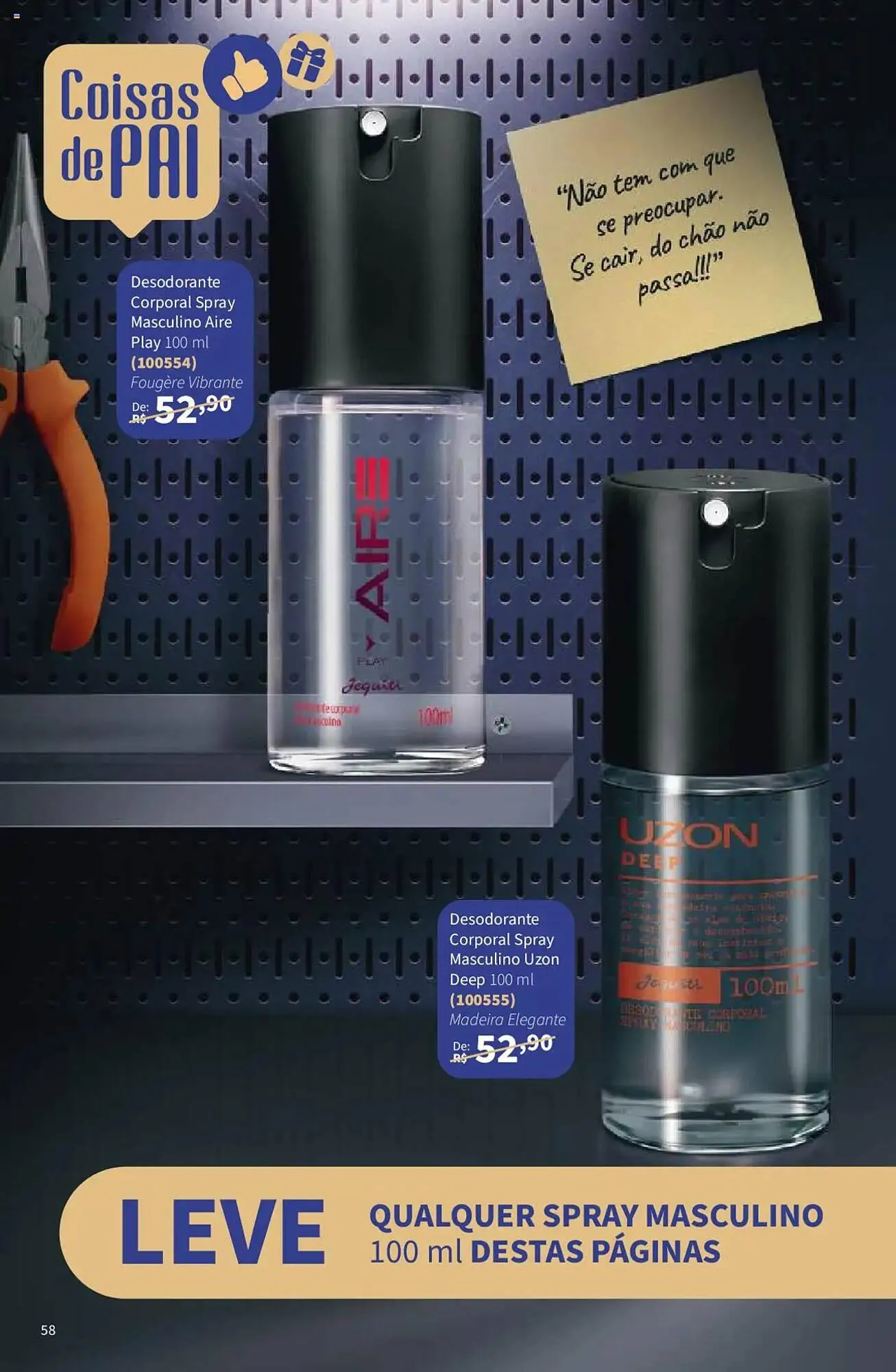 Encarte de Catálogo Jequiti 19 de junho até 17 de julho 2025 - Pagina 58