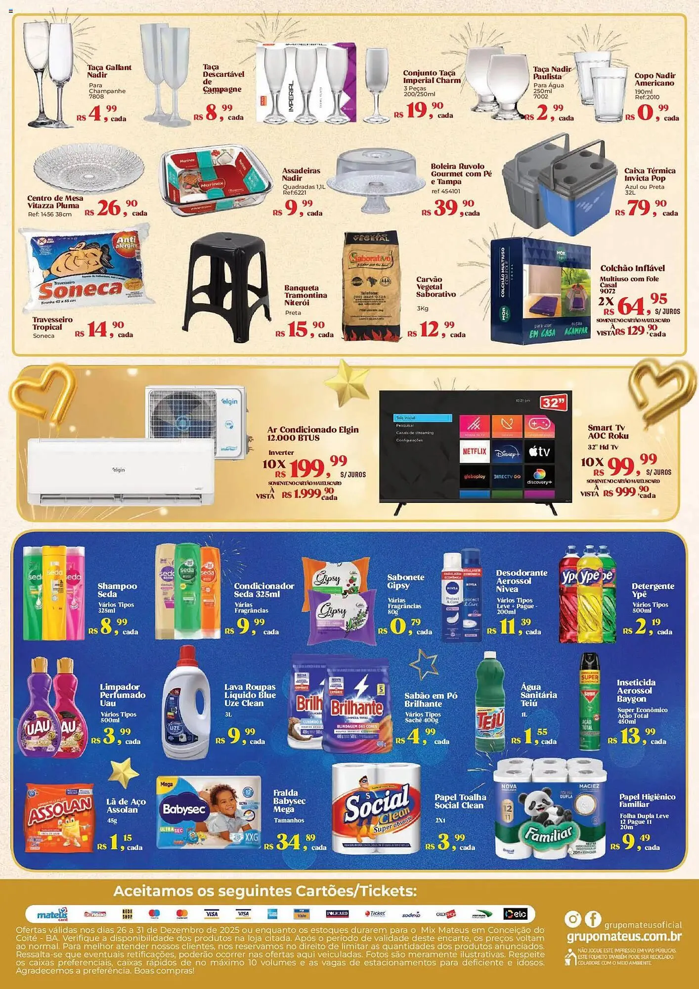 Encarte de Catálogo Supermercados Mateus 26 de dezembro até 31 de dezembro 2025 - Pagina 4