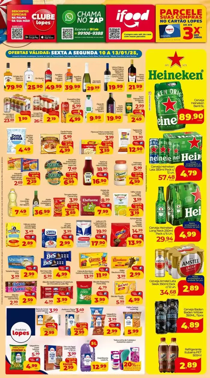 Encarte de SUPER OFERTAS MUITO MAIS BARATO 10 de janeiro até 13 de janeiro 2025 - Pagina 3