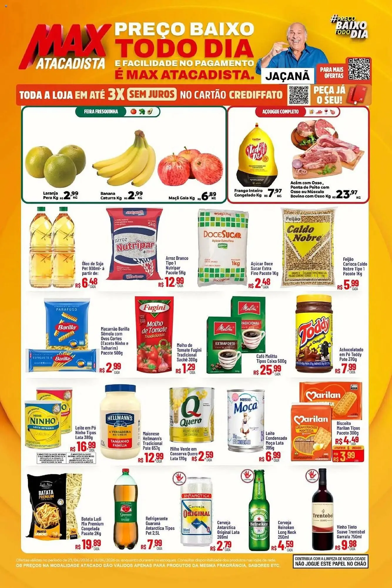 Encarte de Encarte Max Atacadista 23 de maio até 26 de maio 2026 - Pagina 1