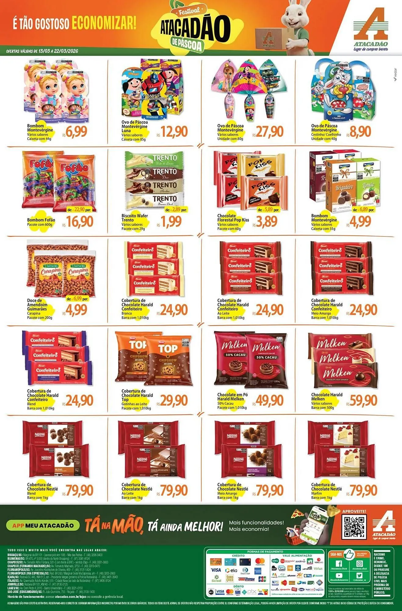 Encarte de Folheto Atacadão 13 de março até 22 de março 2026 - Pagina 2
