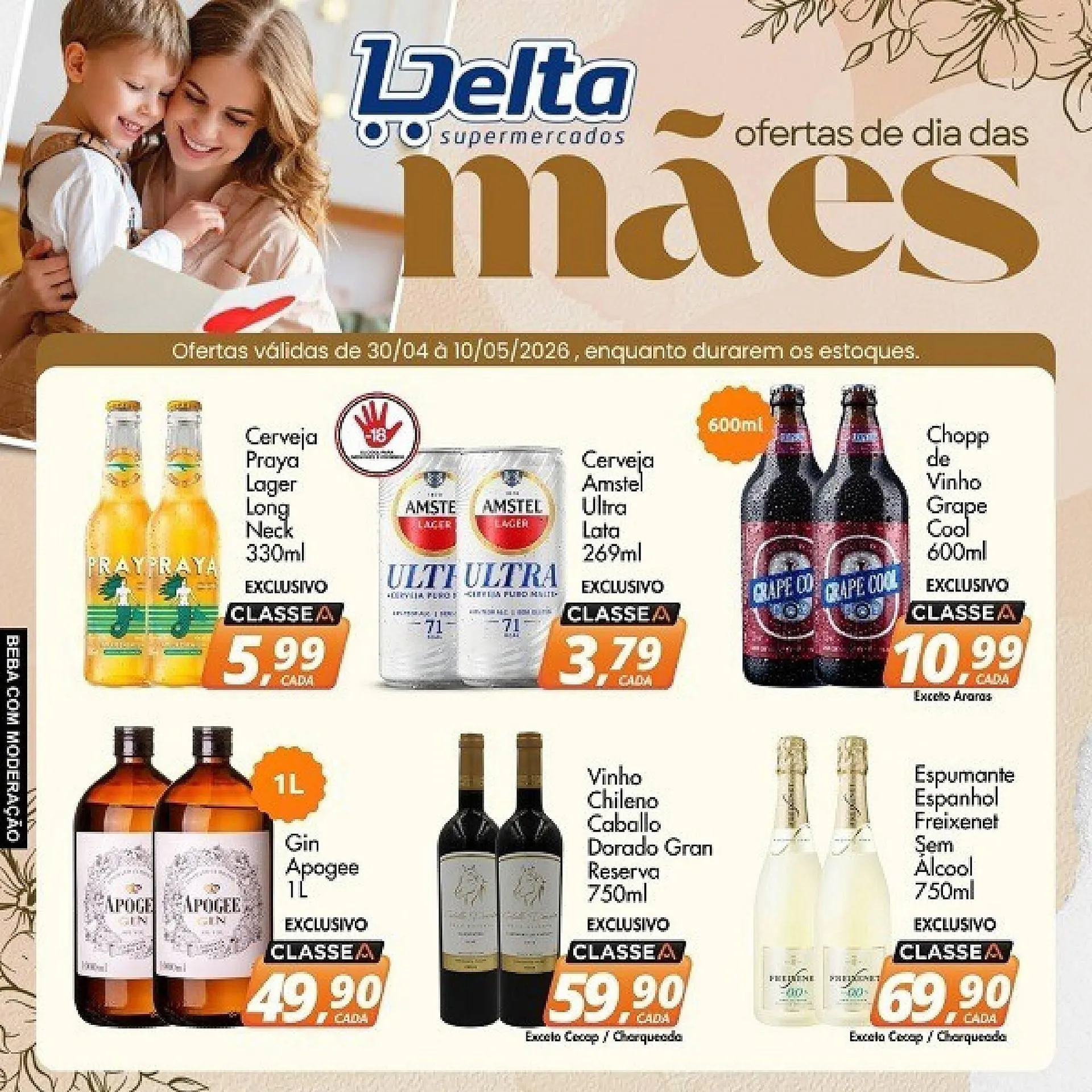 Encarte de Catálogo Delta Supermercados 30 de abril até 10 de maio 2026 - Pagina 2