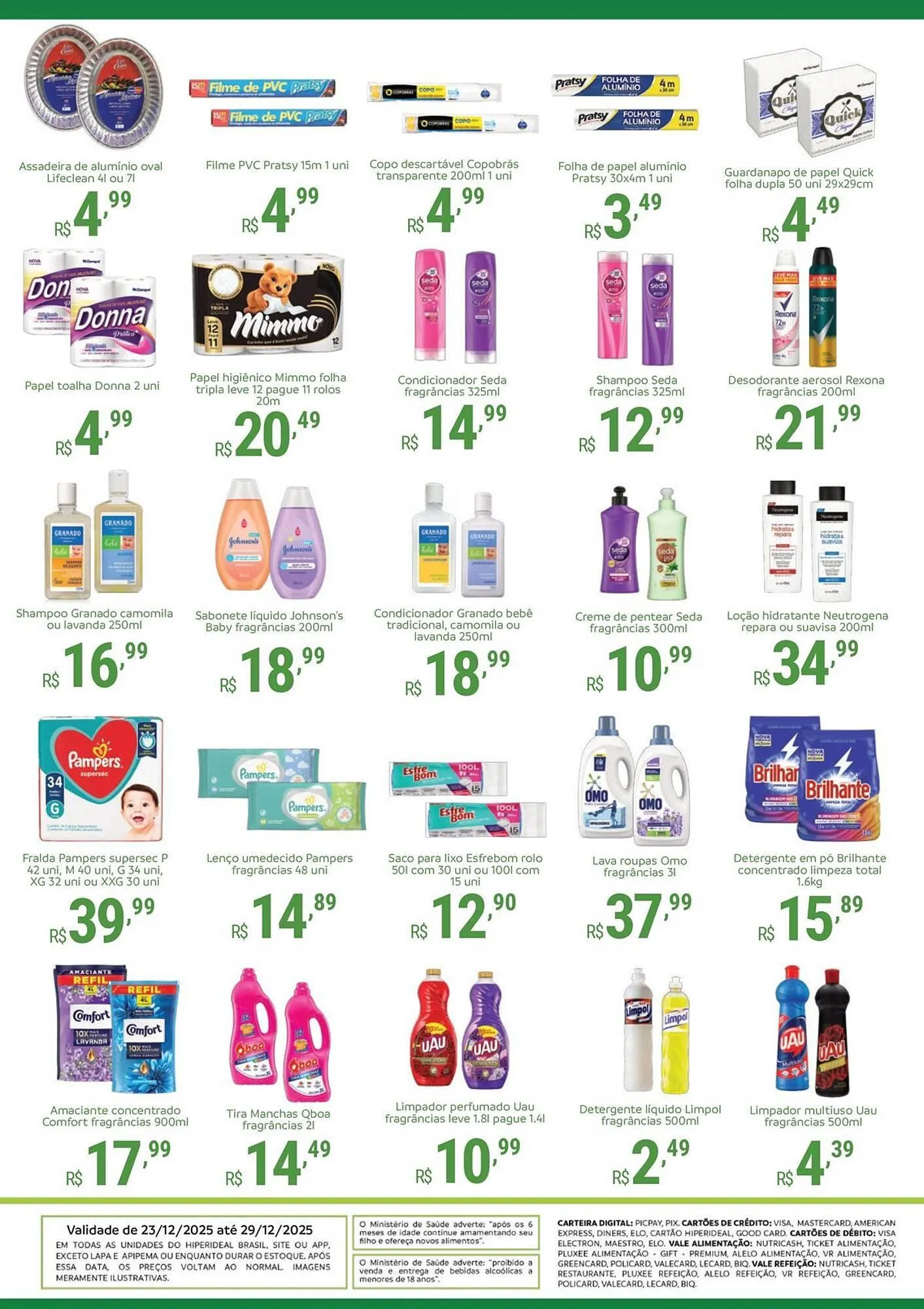 Encarte de Catálogo Hiperideal Supermercados 23 de dezembro até 29 de dezembro 2025 - Pagina 6