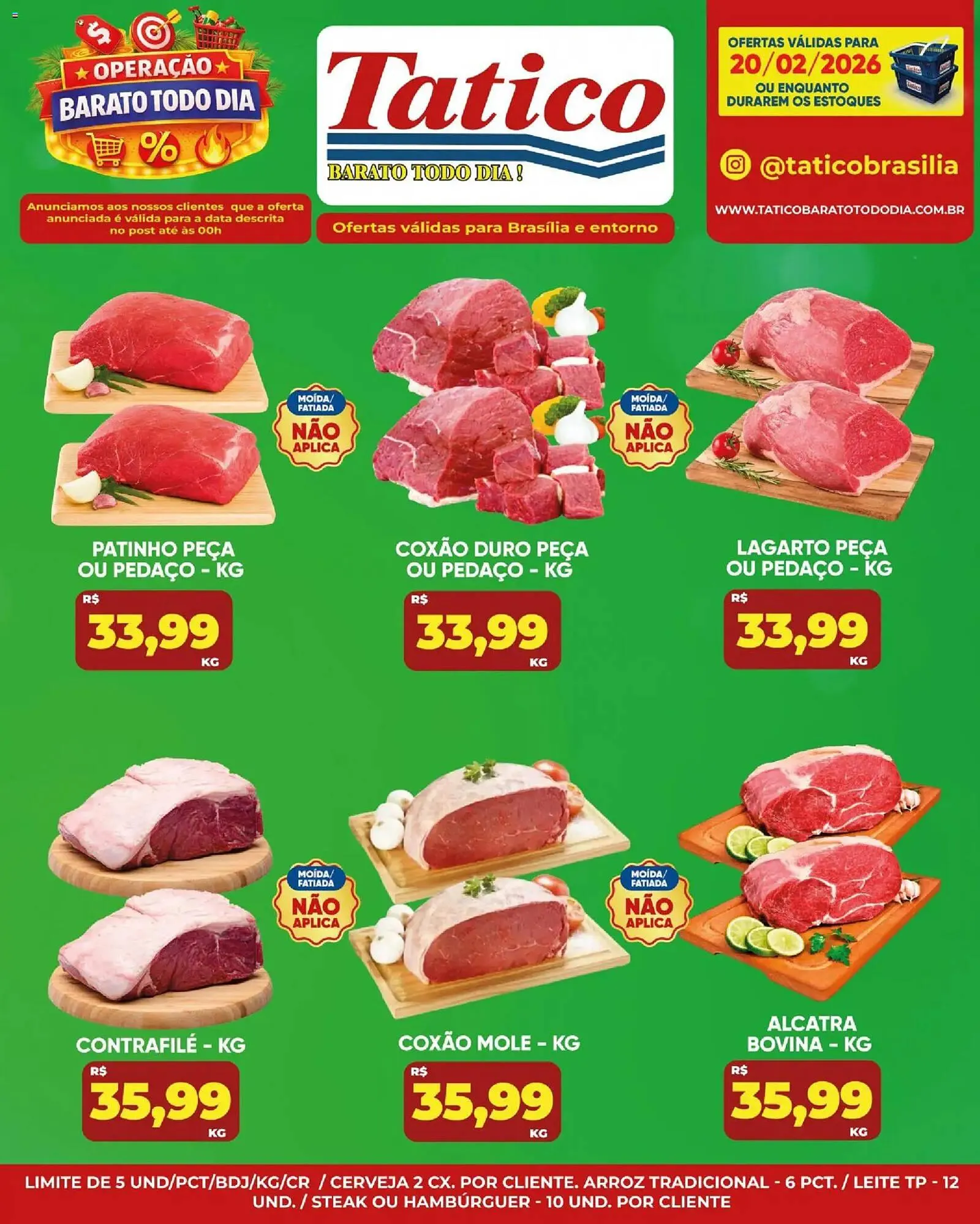 Encarte de Tabloide Tatico 20 de fevereiro até 20 de fevereiro 2026 - Pagina 12