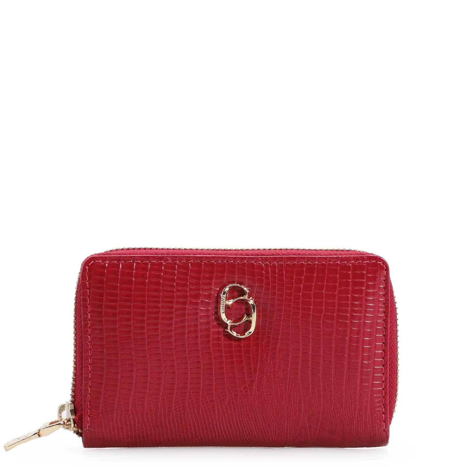 Carteira Lezard Vermelho