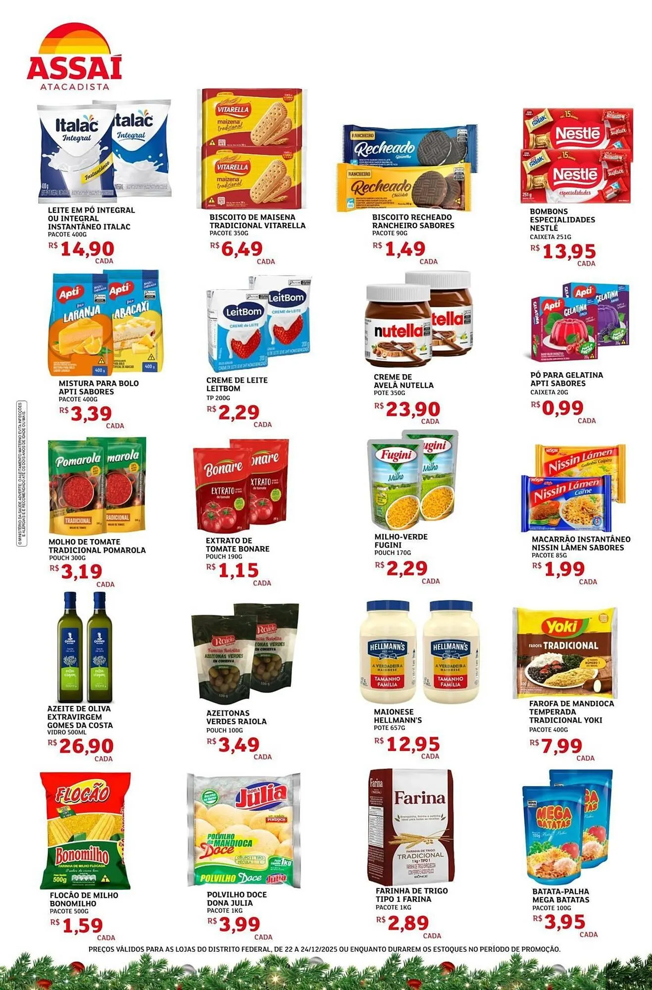 Encarte de Encarte Assaí Atacadista 22 de dezembro até 24 de dezembro 2025 - Pagina 2