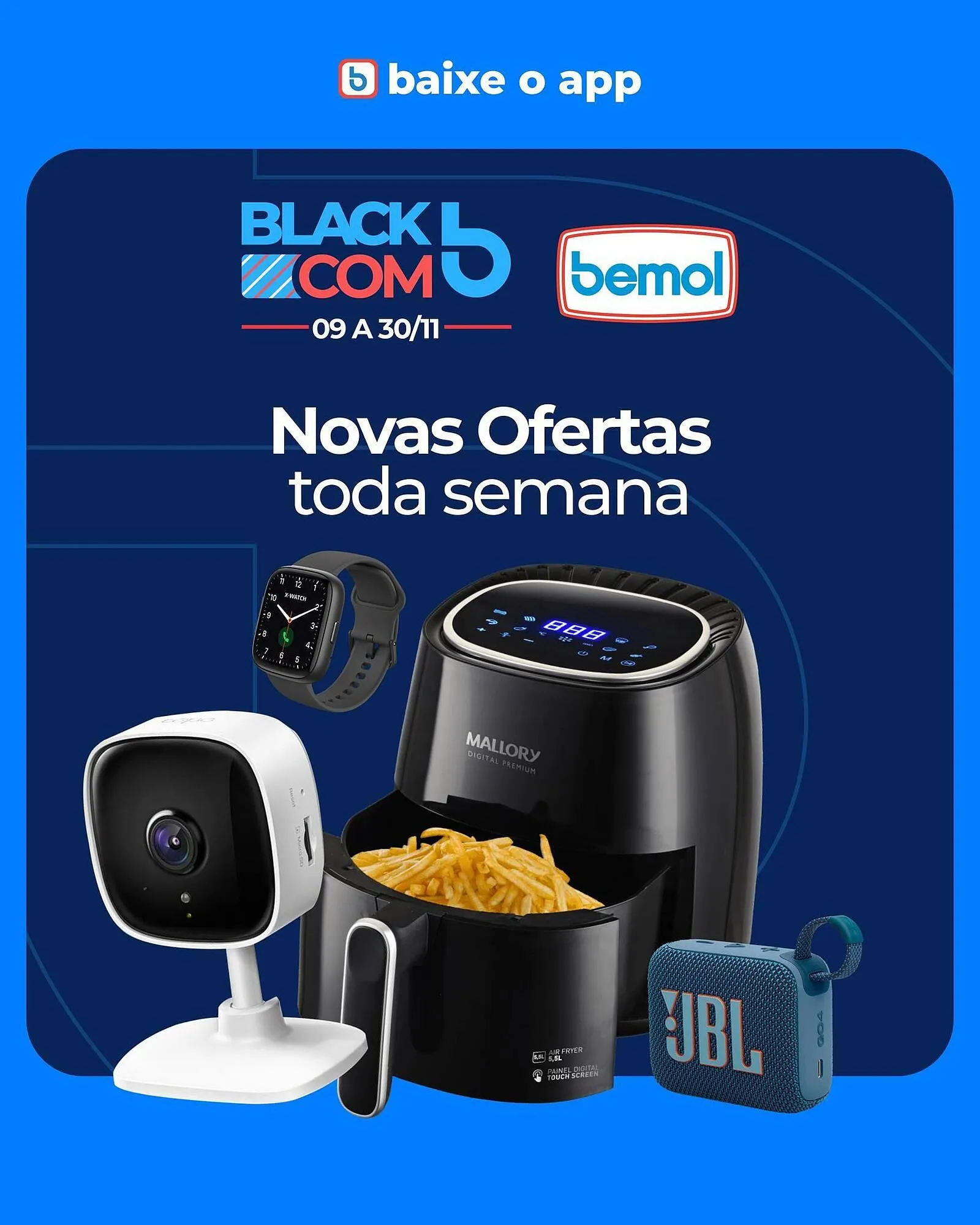 Encarte de Catálogo Bemol 18 de novembro até 23 de novembro 2024 - Pagina 1