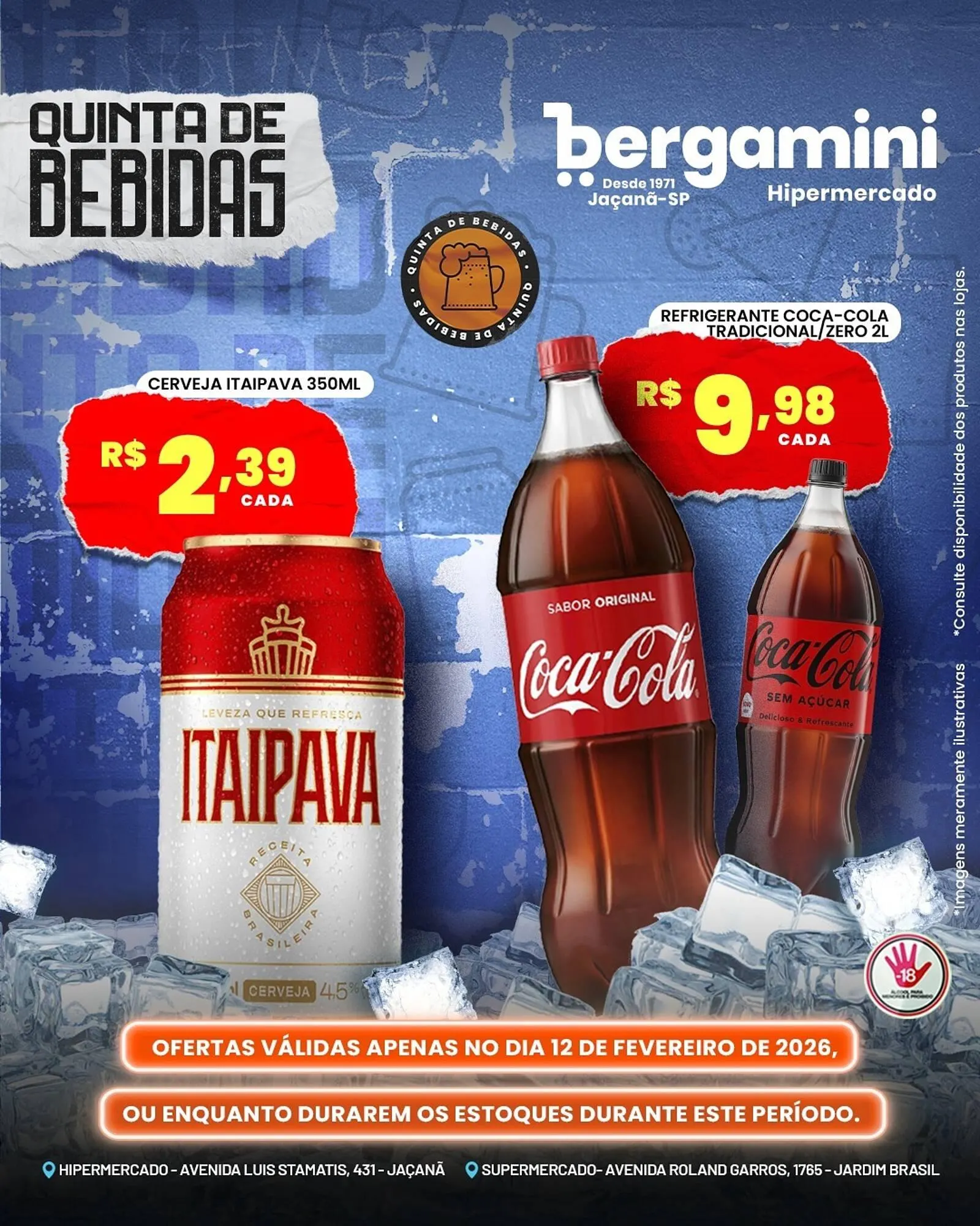 Encarte de Catálogo Supermercado Bergamini 12 de fevereiro até 12 de fevereiro 2026 - Pagina 4