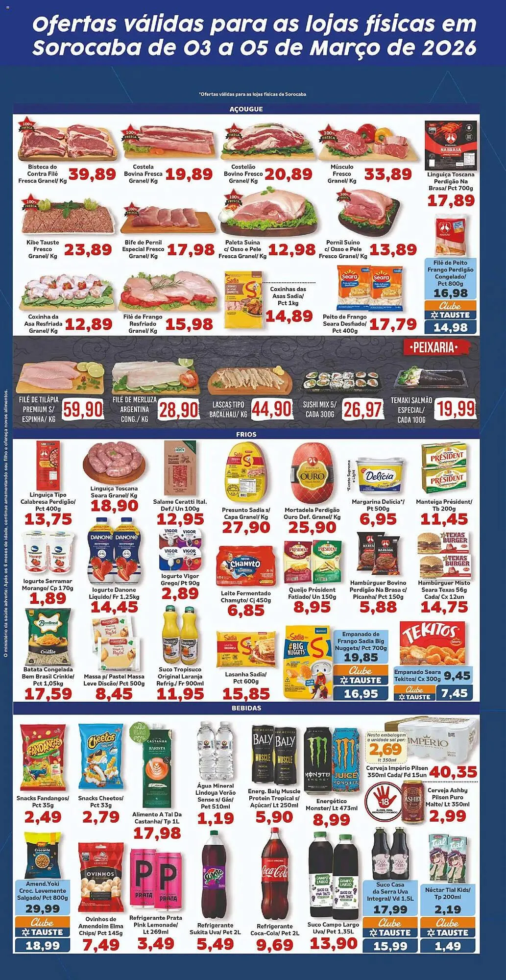 Encarte de Catálogo Supermercados Tauste 3 de março até 6 de março 2026 - Pagina 4