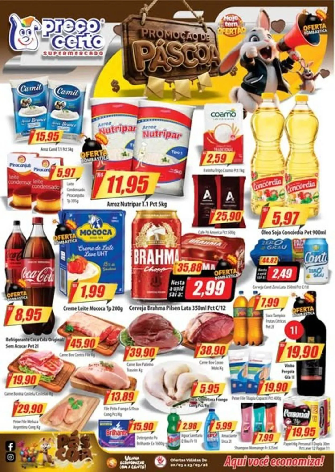 Encarte de Catálogo Preço Certo 20 de março até 23 de março 2026 - Pagina 1