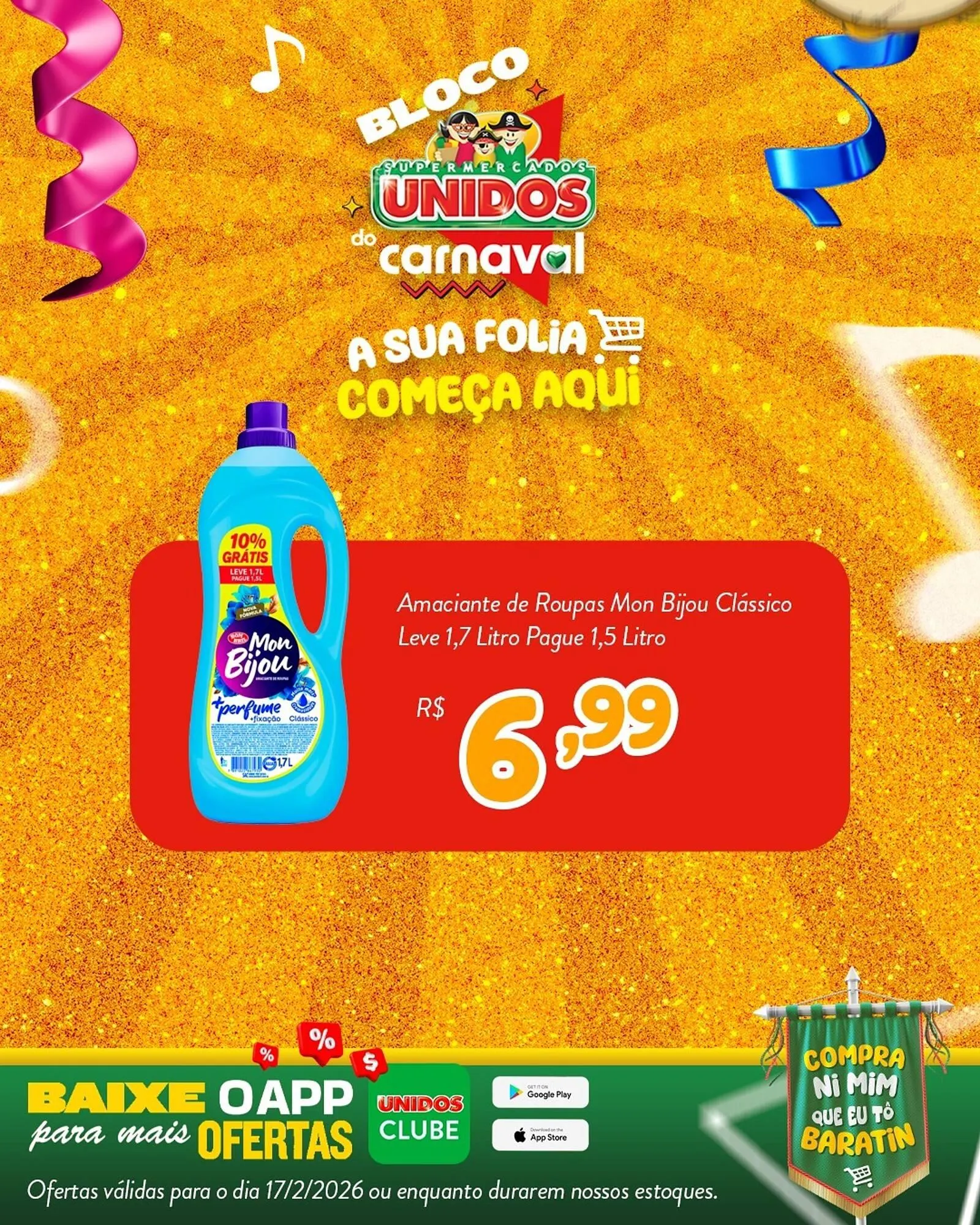 Encarte de Encarte Supermercados Unidos 17 de fevereiro até 17 de fevereiro 2026 - Pagina 3