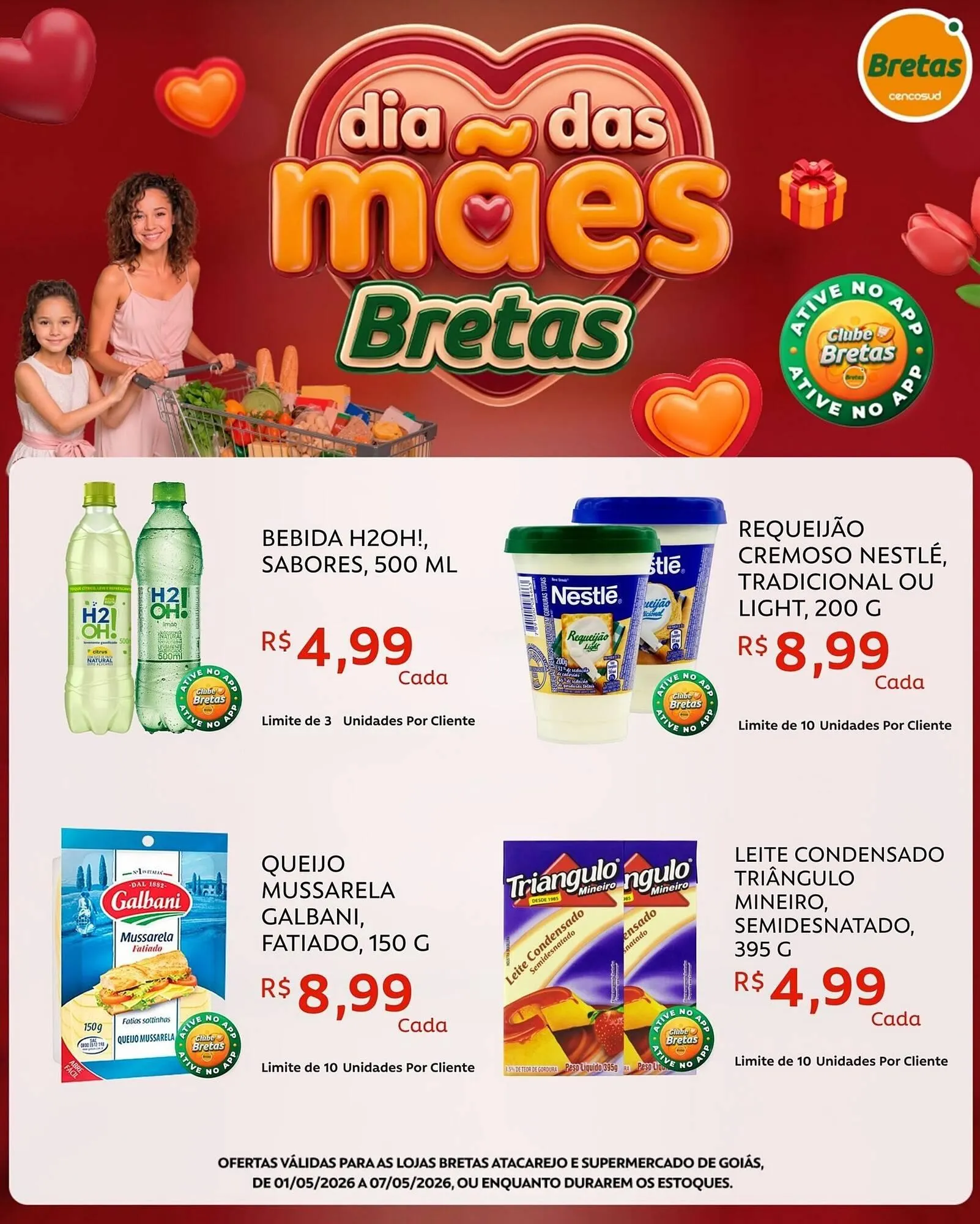 Encarte de Catálogo Supermercados Bretas 1 de maio até 7 de maio 2026 - Pagina 3