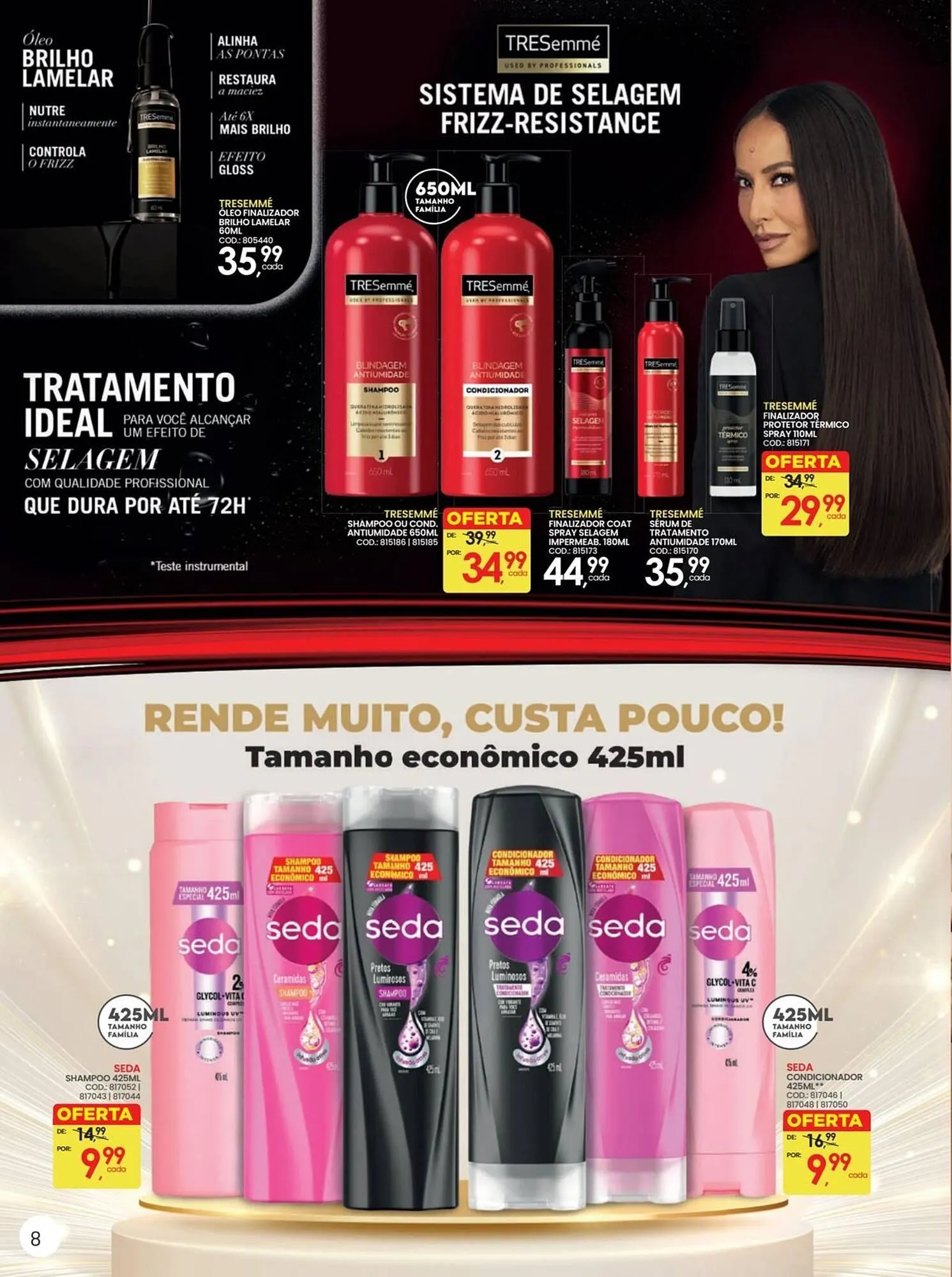 Encarte de Folheto Lojas Rede 30 de setembro até 2 de novembro 2025 - Pagina 8
