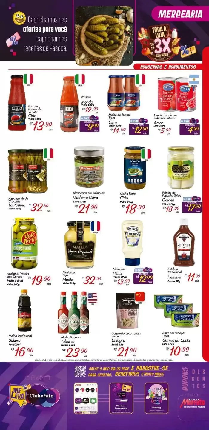 Encarte de Promoções especiais em andamento 4 de abril até 13 de abril 2025 - Pagina 7