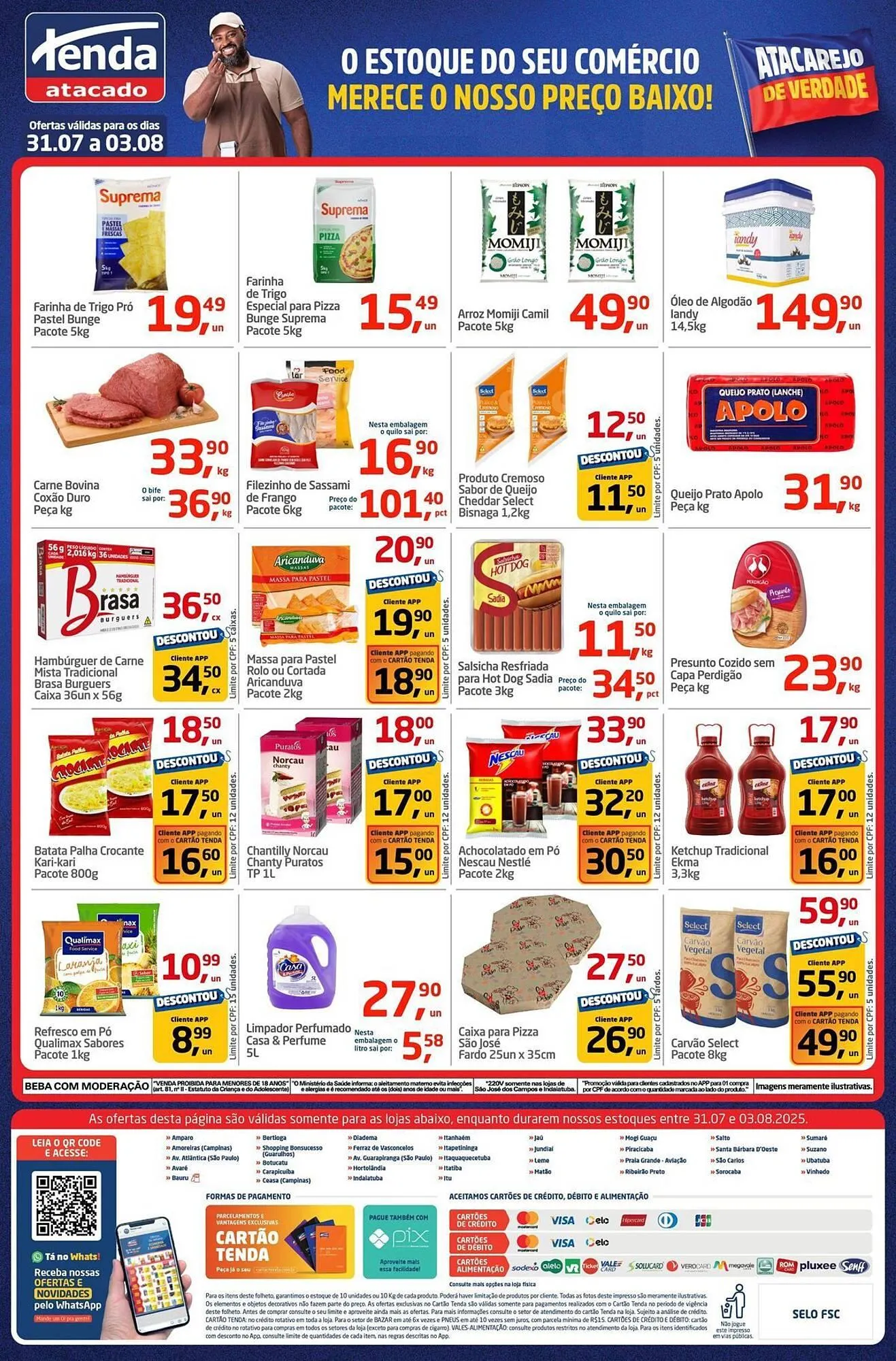 Encarte de Catálogo Tenda Atacado 31 de julho até 3 de agosto 2025 - Pagina 4