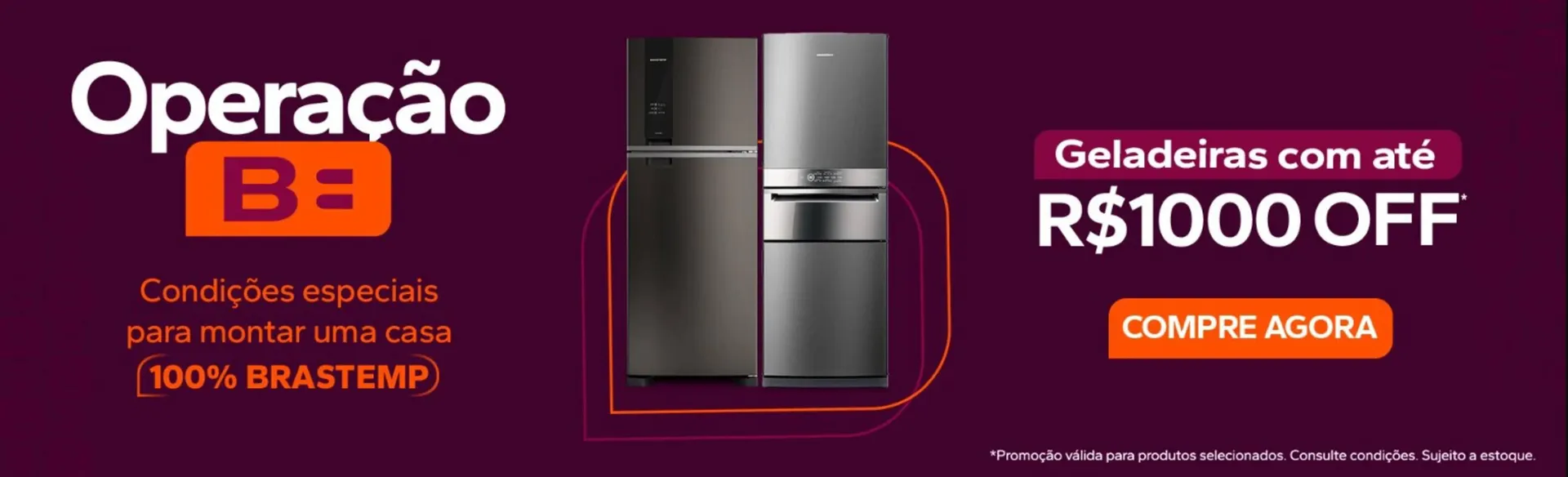 Encarte de Catálogo Brastemp 4 de julho até 21 de julho 2025 - Pagina 1