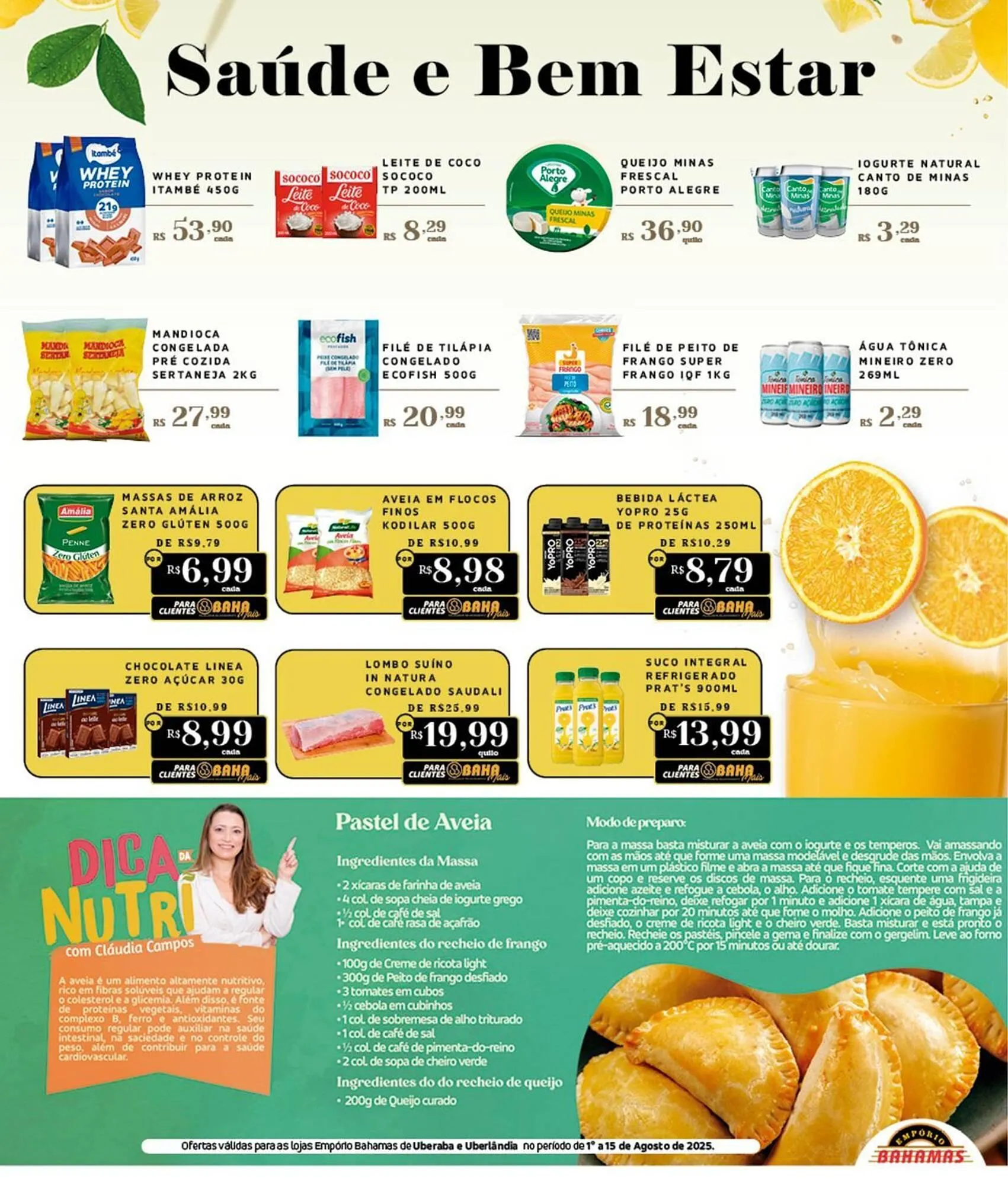 Encarte de Catálogo Empório Bahamas 1 de agosto até 15 de agosto 2025 - Pagina 7