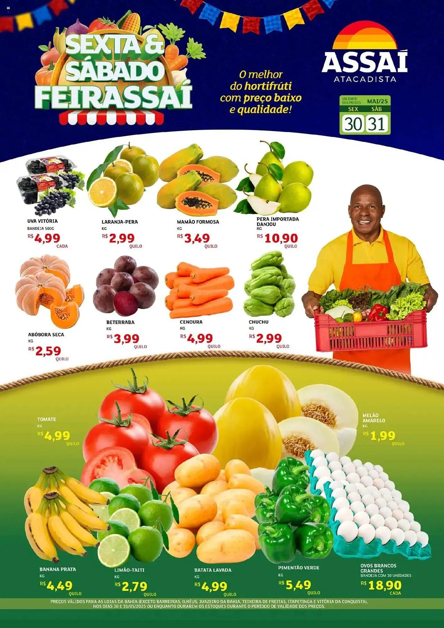 Encarte de Catálogo Assaí Atacadista 30 de maio até 1 de junho 2025 - Pagina 1