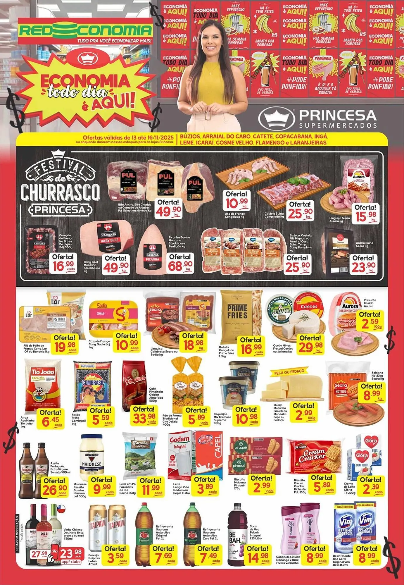 Encarte de Encarte Supermercados Princesa 13 de novembro até 16 de novembro 2025 - Pagina 1