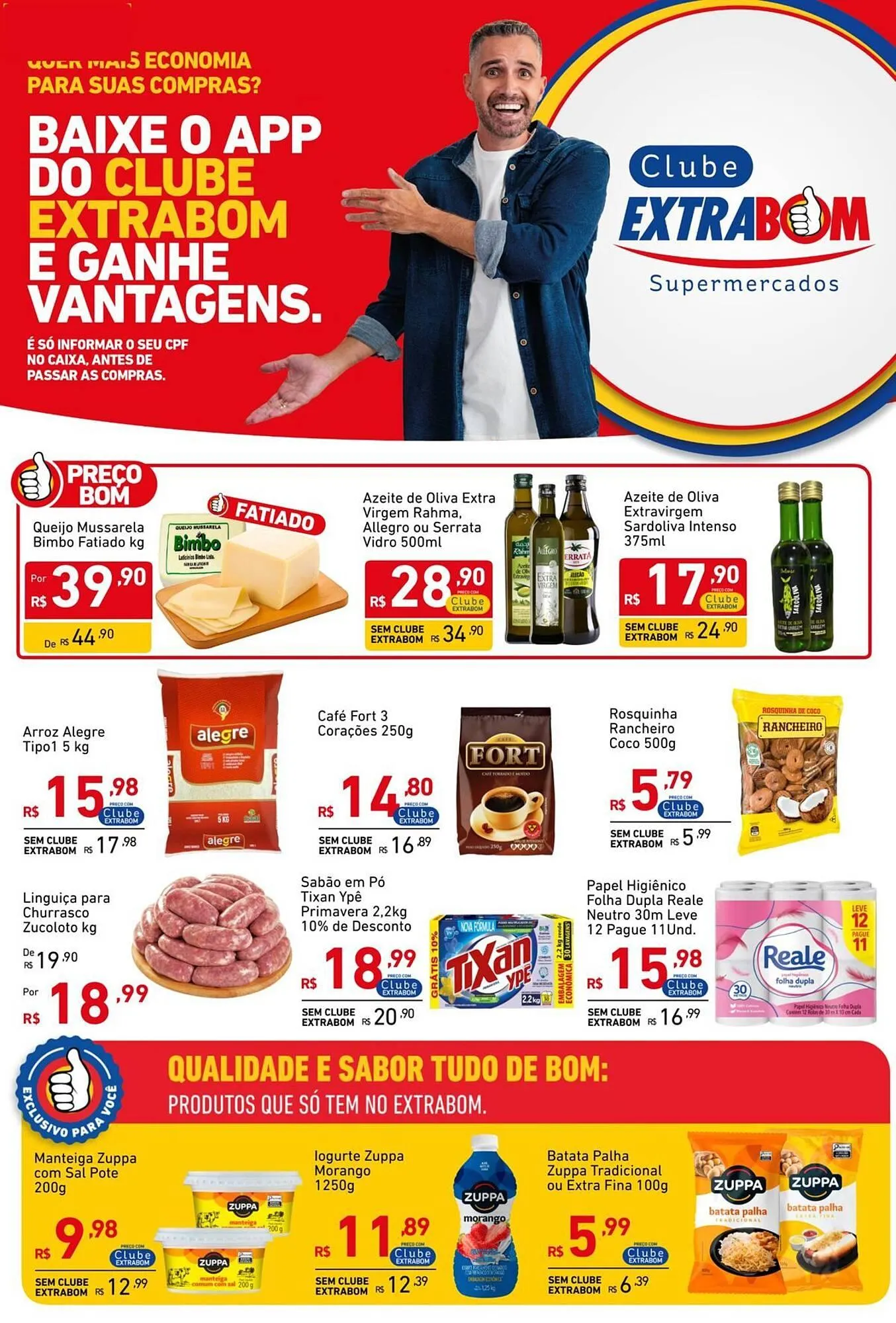Encarte de Catálogo Extrabom Supermercados 24 de julho até 17 de agosto 2025 - Pagina 1