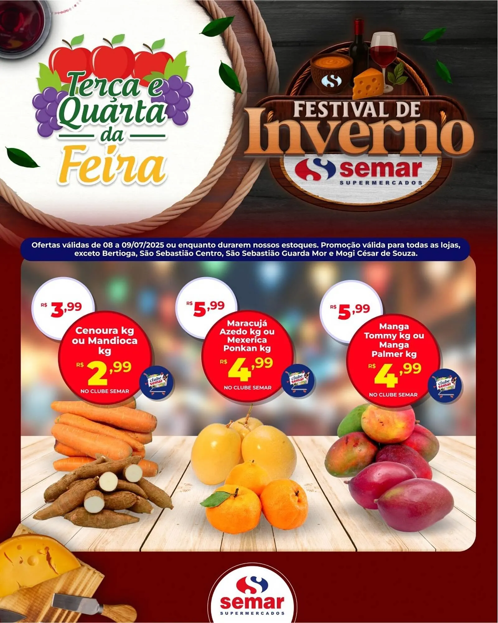 Encarte de Catálogo Semar Supermercado 8 de julho até 9 de julho 2025 - Pagina 4