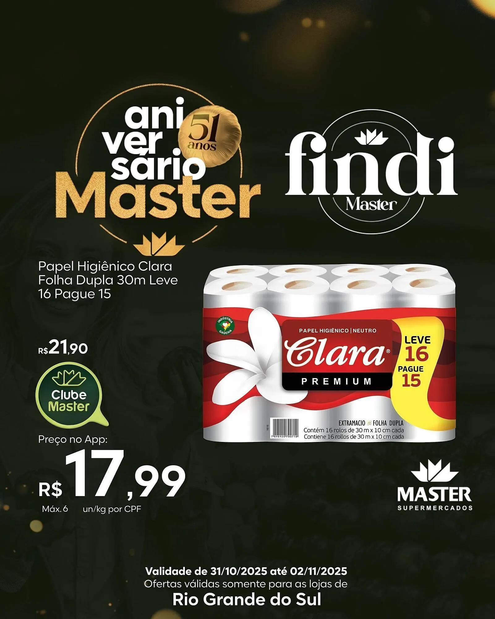 Encarte de Folheto Master Supermercados 31 de outubro até 2 de novembro 2025 - Pagina 5