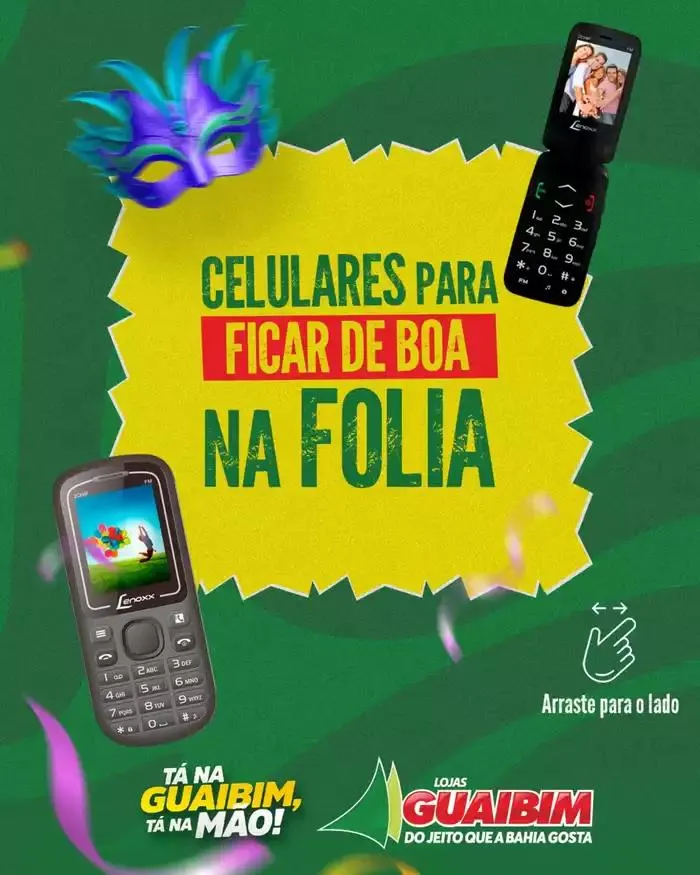 Celulares Para Ficar De Boa Na Folia - 1