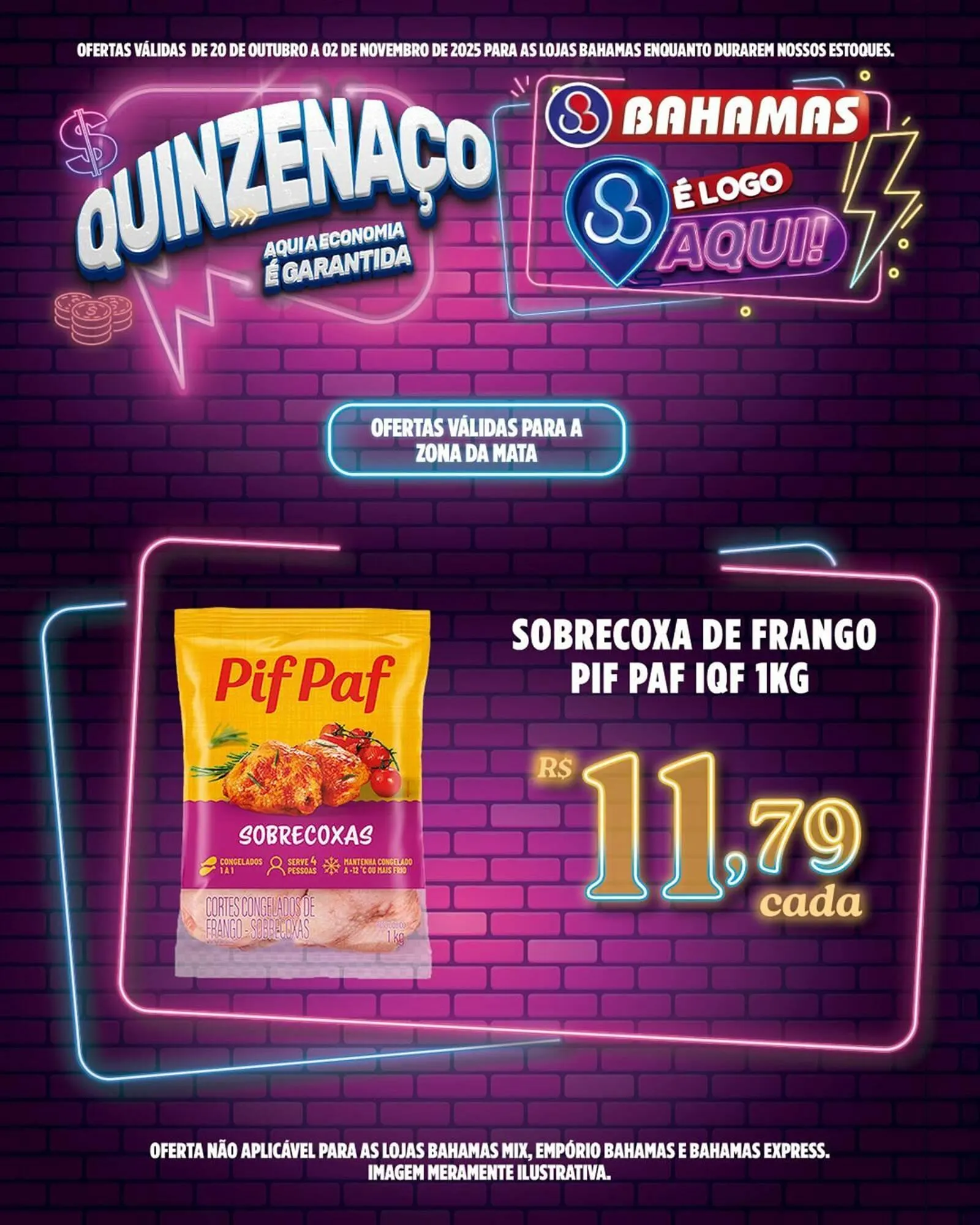 Encarte de Catálogo Bahamas Supermercados 28 de outubro até 2 de novembro 2025 - Pagina 2