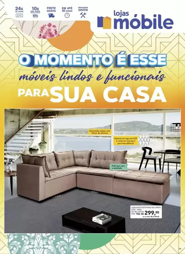 Encarte de O Momento É Esse 6 de março até 31 de março 2025 - Pagina 1