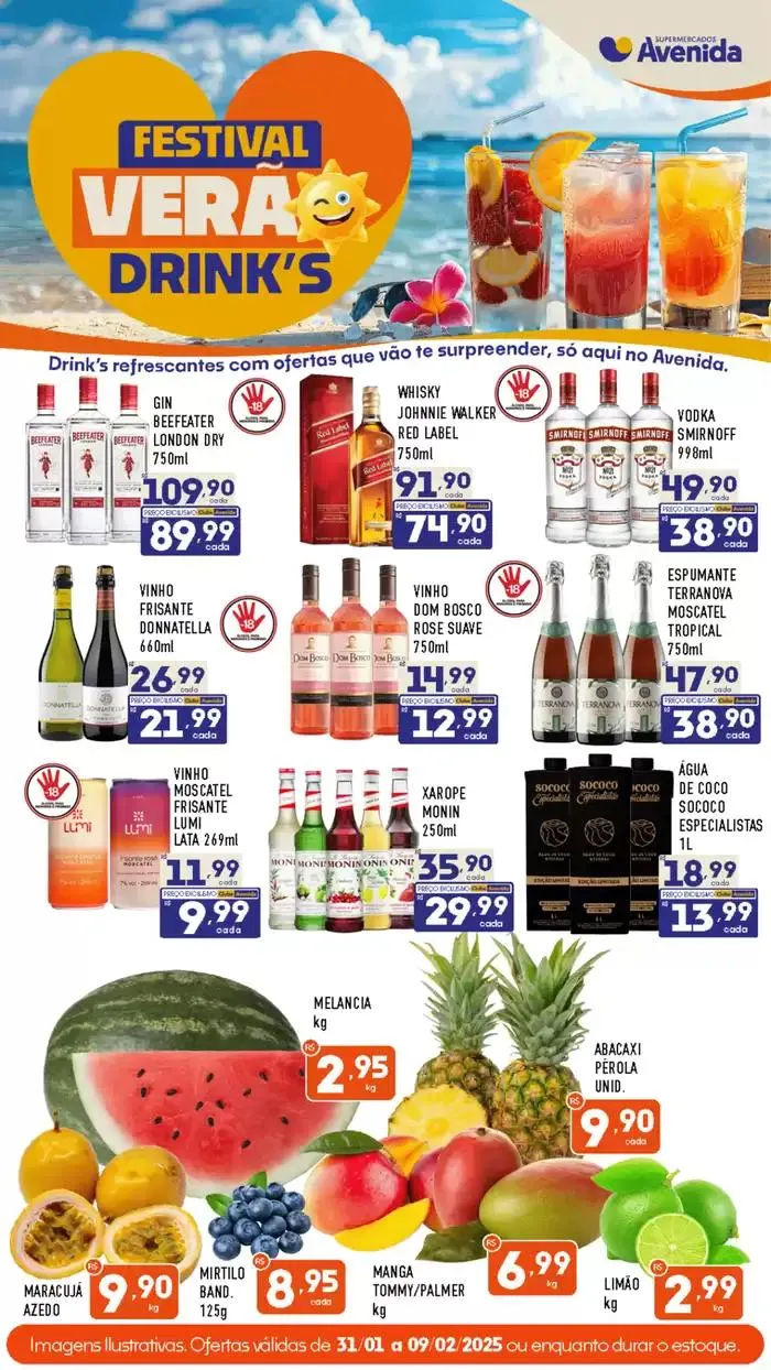 Encarte de Encarte Rede Troyano de Supermercados 3 de fevereiro até 9 de fevereiro 2025 - Pagina 2