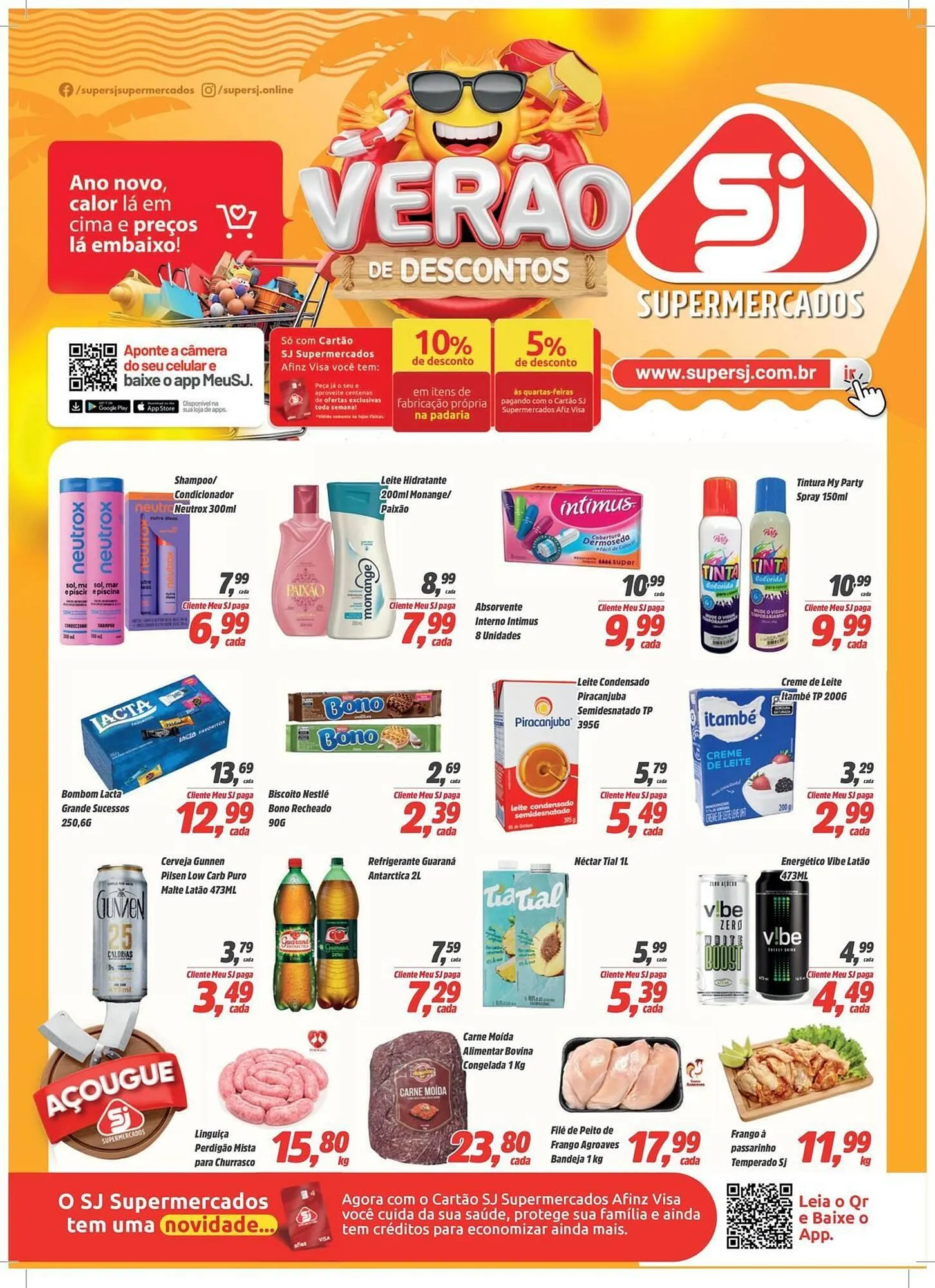 Encarte de Encarte Sj Supermercados 5 de janeiro até 14 de janeiro 2026 - Pagina 1