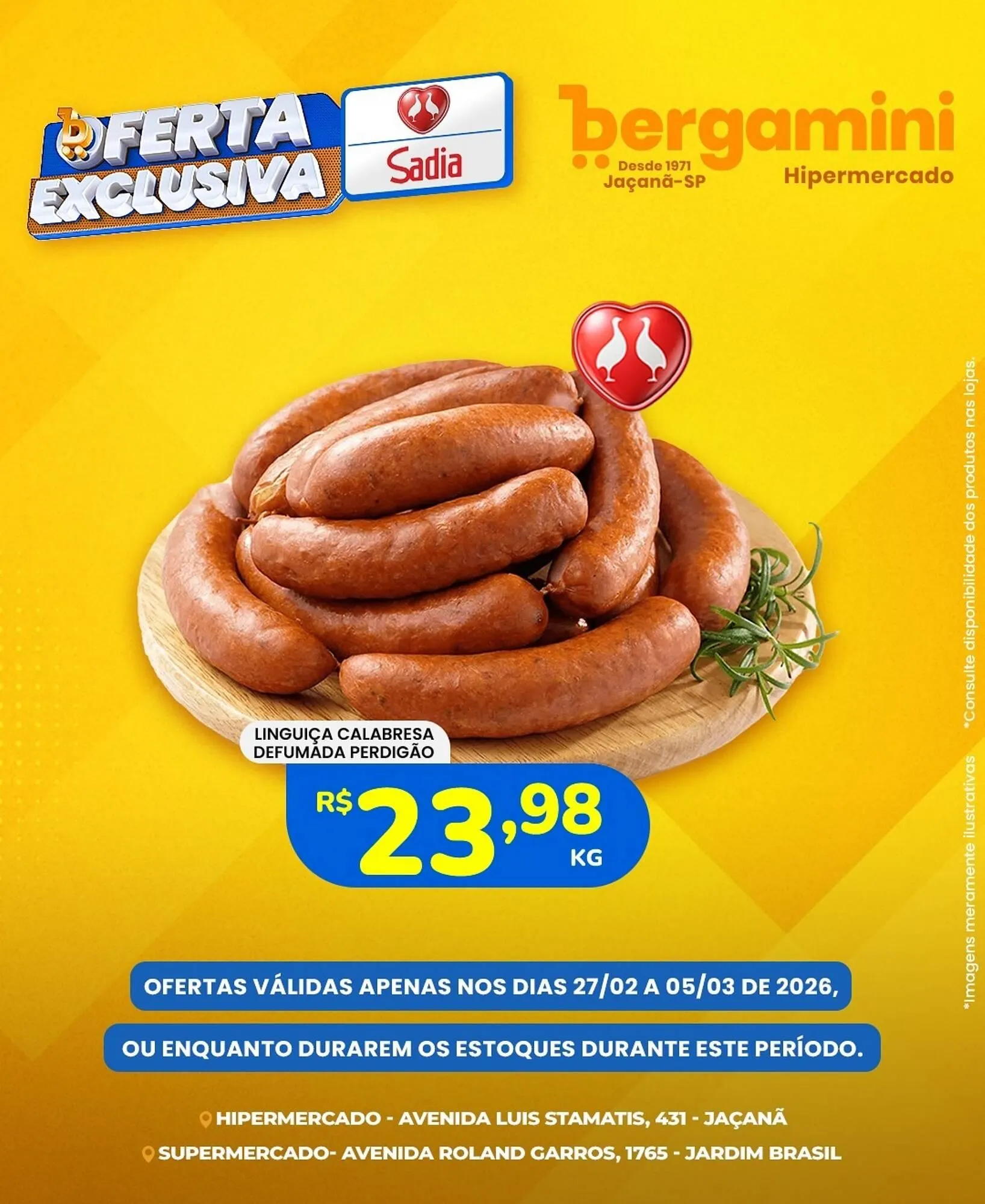 Encarte de Catálogo Supermercado Bergamini 27 de fevereiro até 5 de março 2026 - Pagina 2