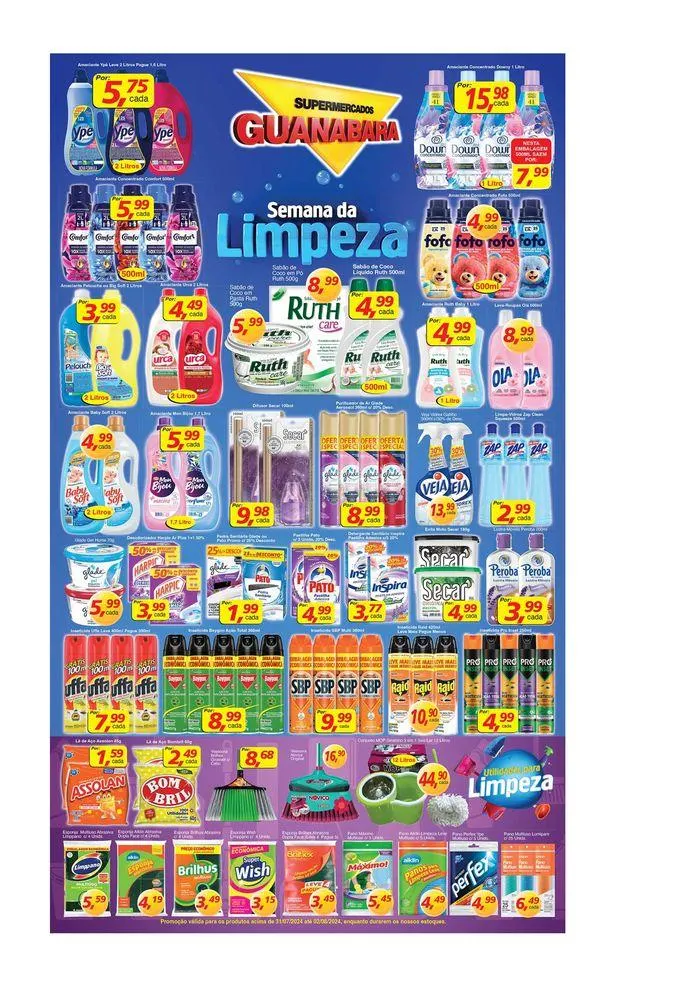 Encarte de Oferta Supermercados Guanabara 31 de julho até 2 de agosto 2024 - Pagina 4