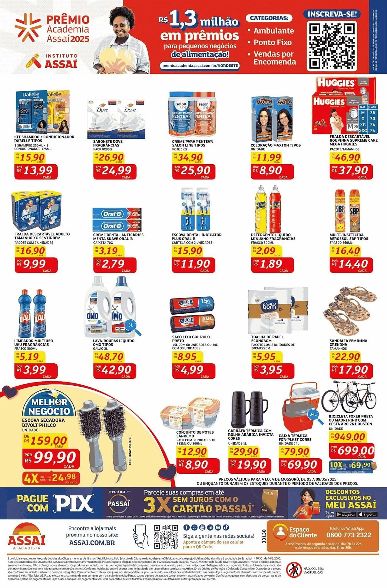 Encarte de Catálogo Assaí Atacadista 9 de maio até 9 de maio 2025 - Pagina 1