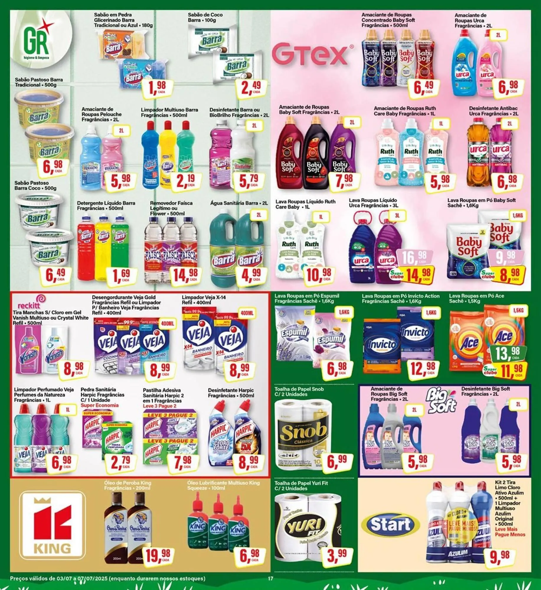 Encarte de Catálogo Rede Supermarket 3 de julho até 7 de julho 2025 - Pagina 17