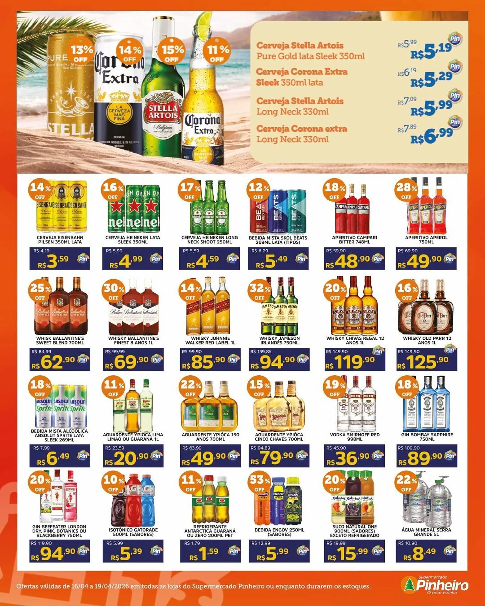 Encarte de Encarte Pinheiro Supermercado 16 de abril até 19 de abril 2026 - Pagina 3