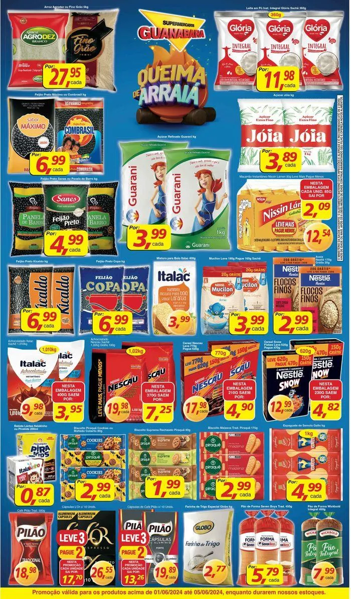 Encarte de Ofertas Supermercados Guanabara 3 de junho até 5 de junho 2024 - Pagina 11