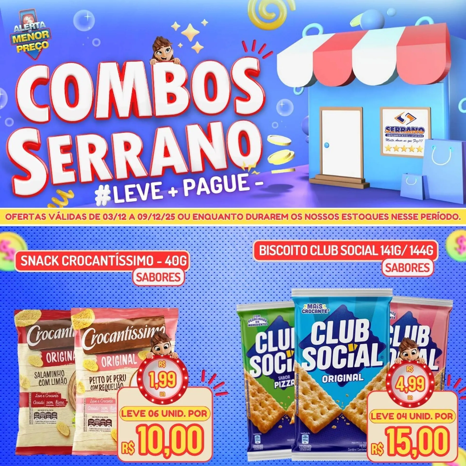 Encarte de Catálogo Serrano Supermercado 3 de dezembro até 9 de dezembro 2025 - Pagina 4