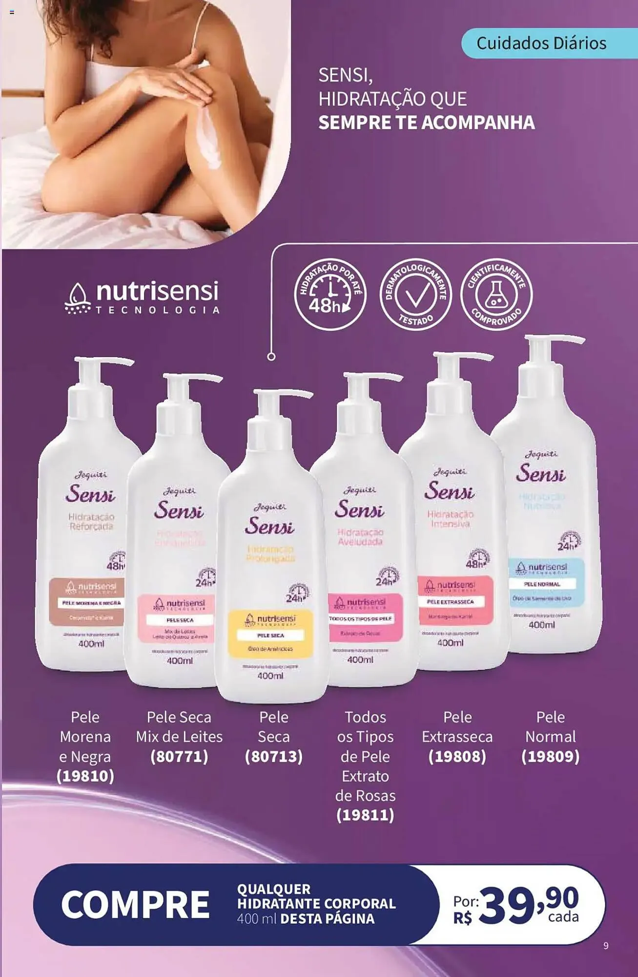 Encarte de Catálogo Jequiti 19 de setembro até 10 de outubro 2025 - Pagina 9