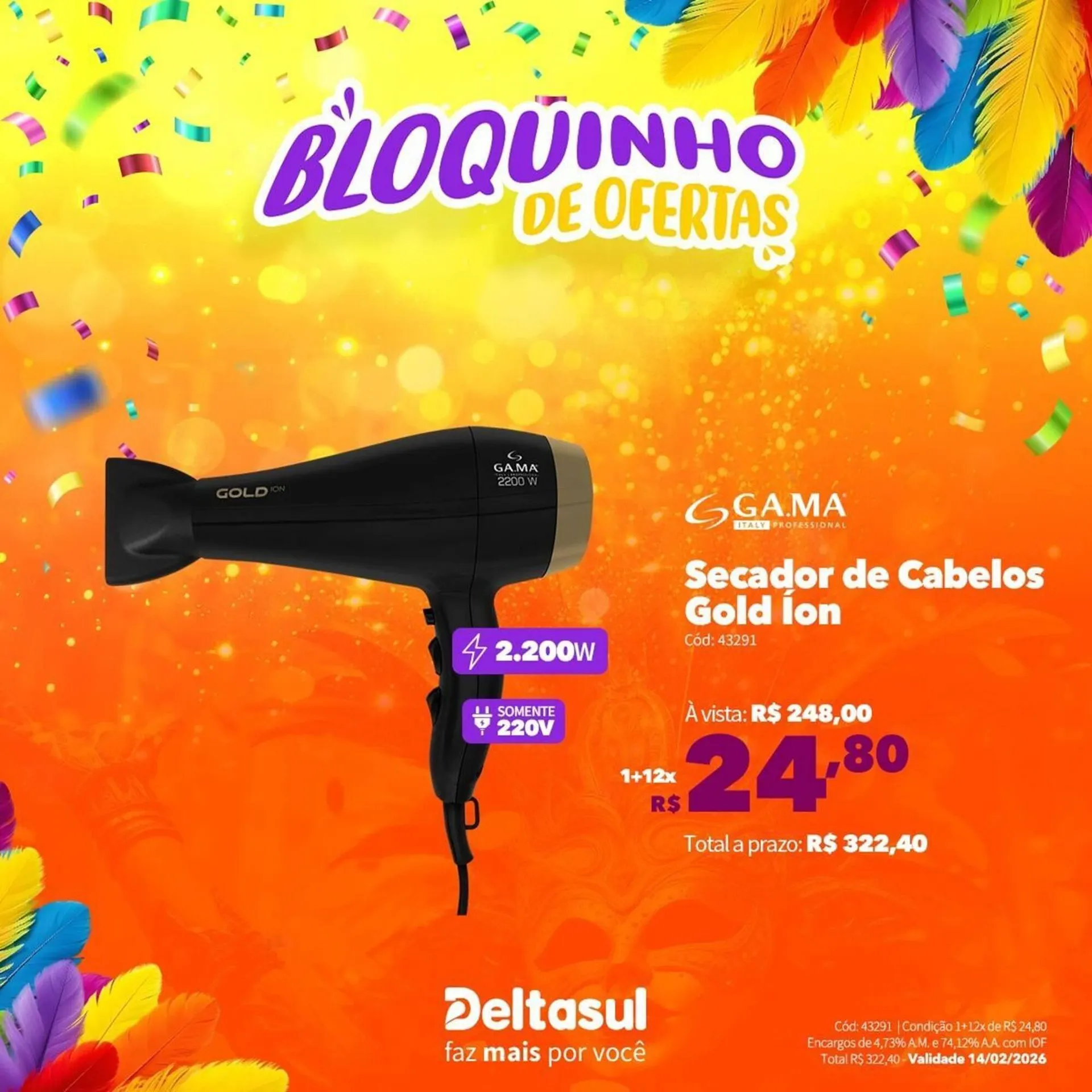 Encarte de Folheto Deltasul 13 de fevereiro até 14 de fevereiro 2026 - Pagina 3