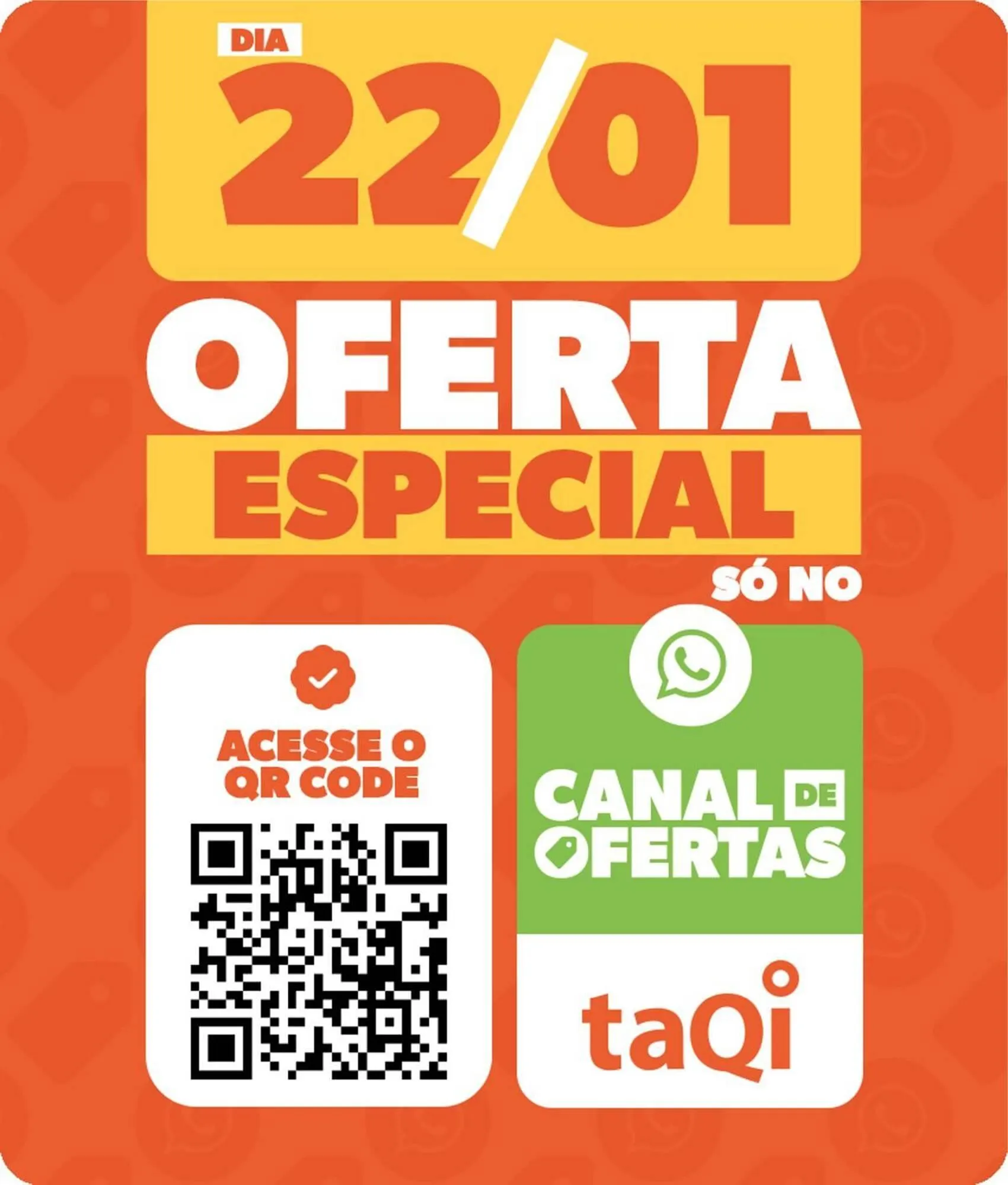 Encarte de Folheto Lojas TaQi 22 de janeiro até 22 de janeiro 2026 - Pagina 1