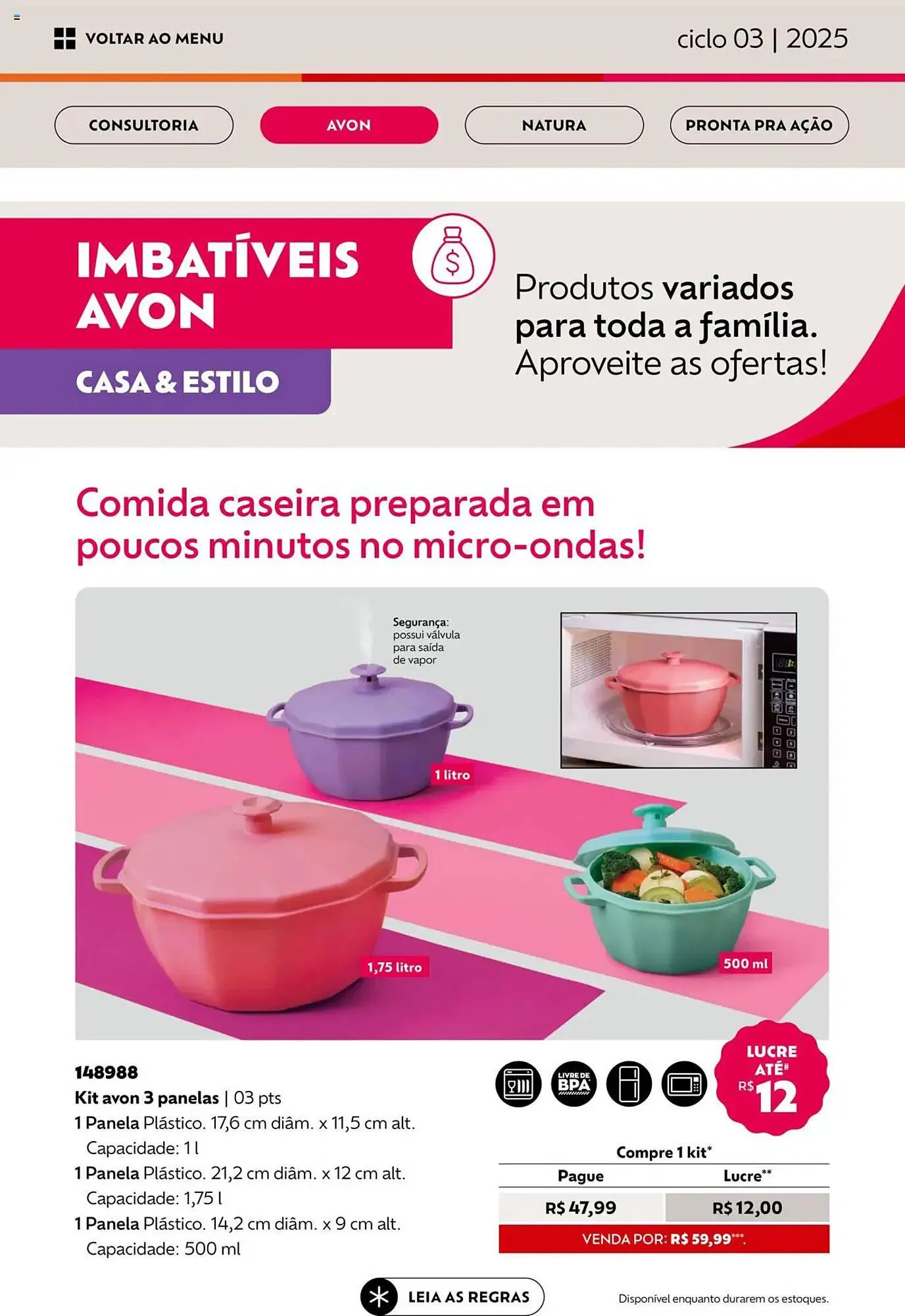 Encarte de Catálogo Avon 17 de janeiro até 17 de fevereiro 2025 - Pagina 21