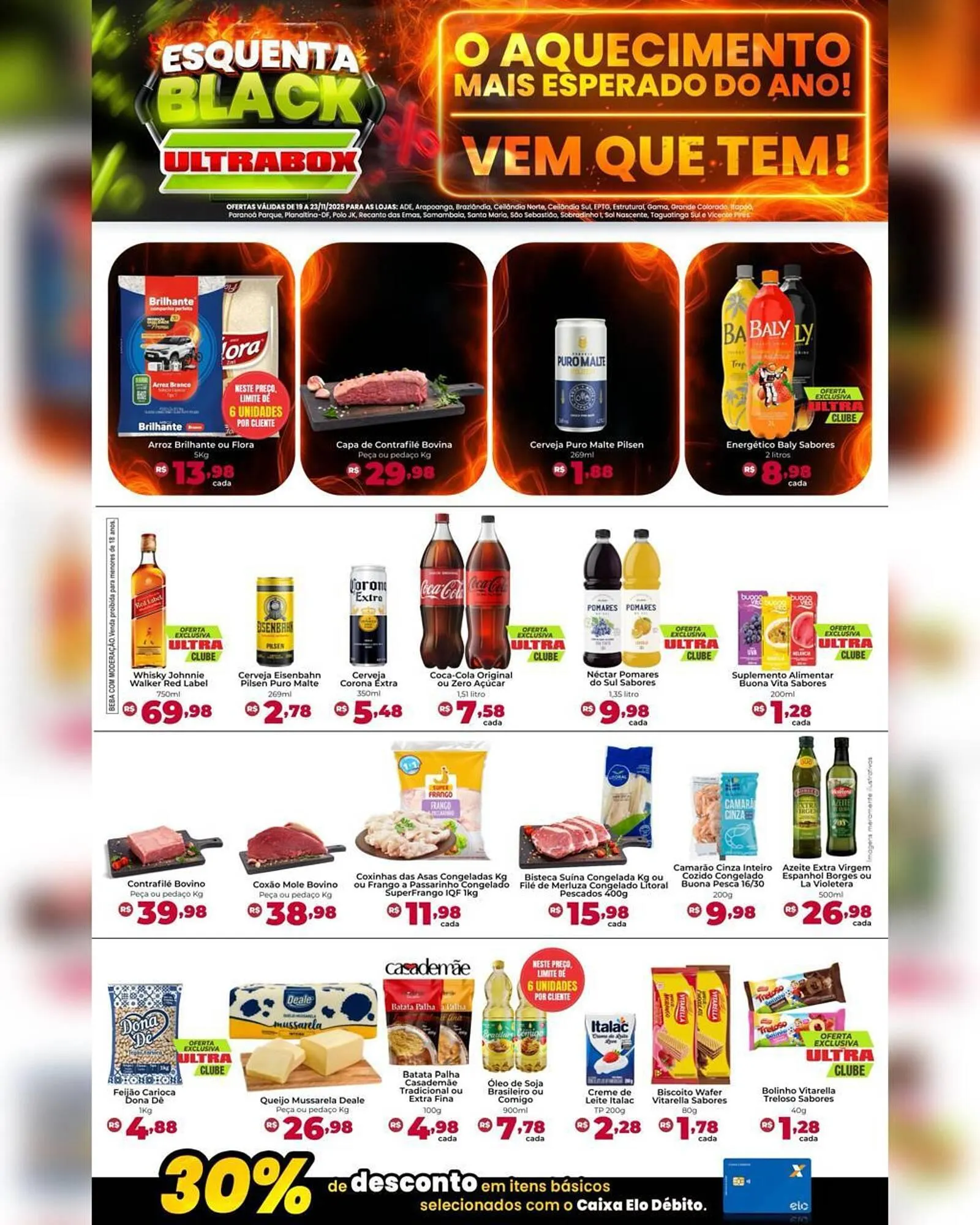 Encarte de Panfleto Ultrabox 19 de novembro até 22 de novembro 2025 - Pagina 1
