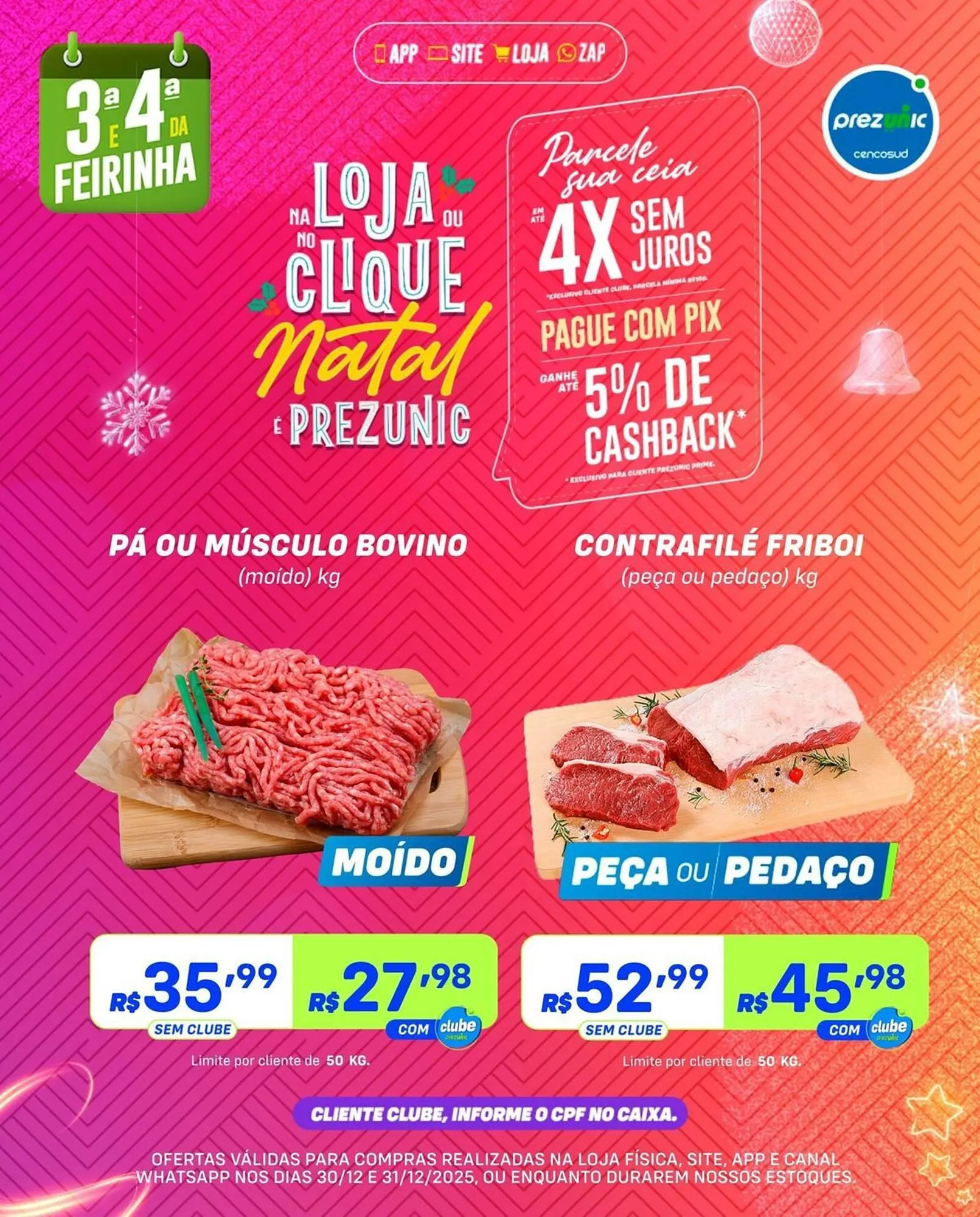 Encarte de Encarte Prezunic 30 de dezembro até 31 de dezembro 2025 - Pagina 2