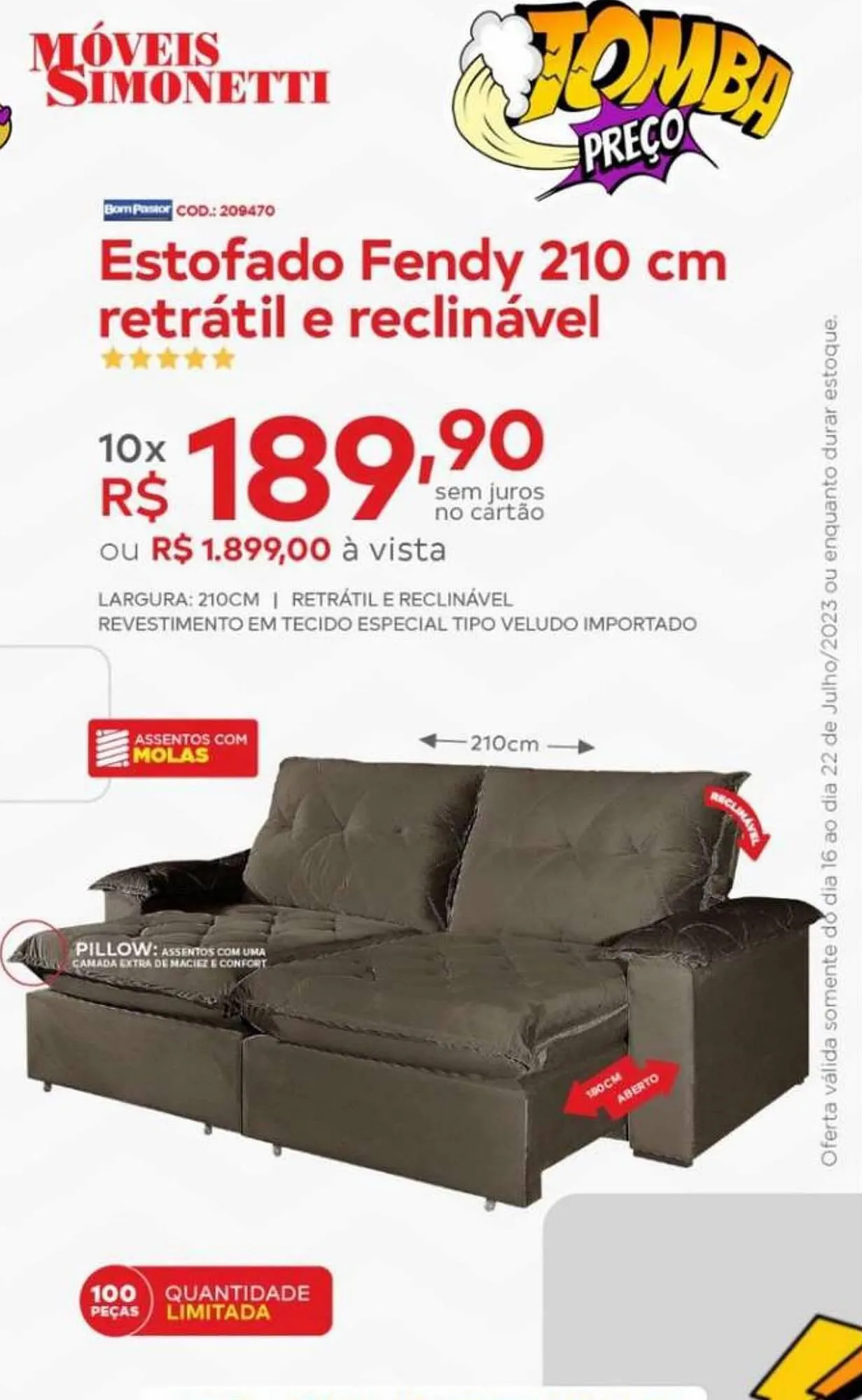 Encarte de Catálogo Móveis Simonetti 18 de julho até 22 de julho 2023 - Pagina 5