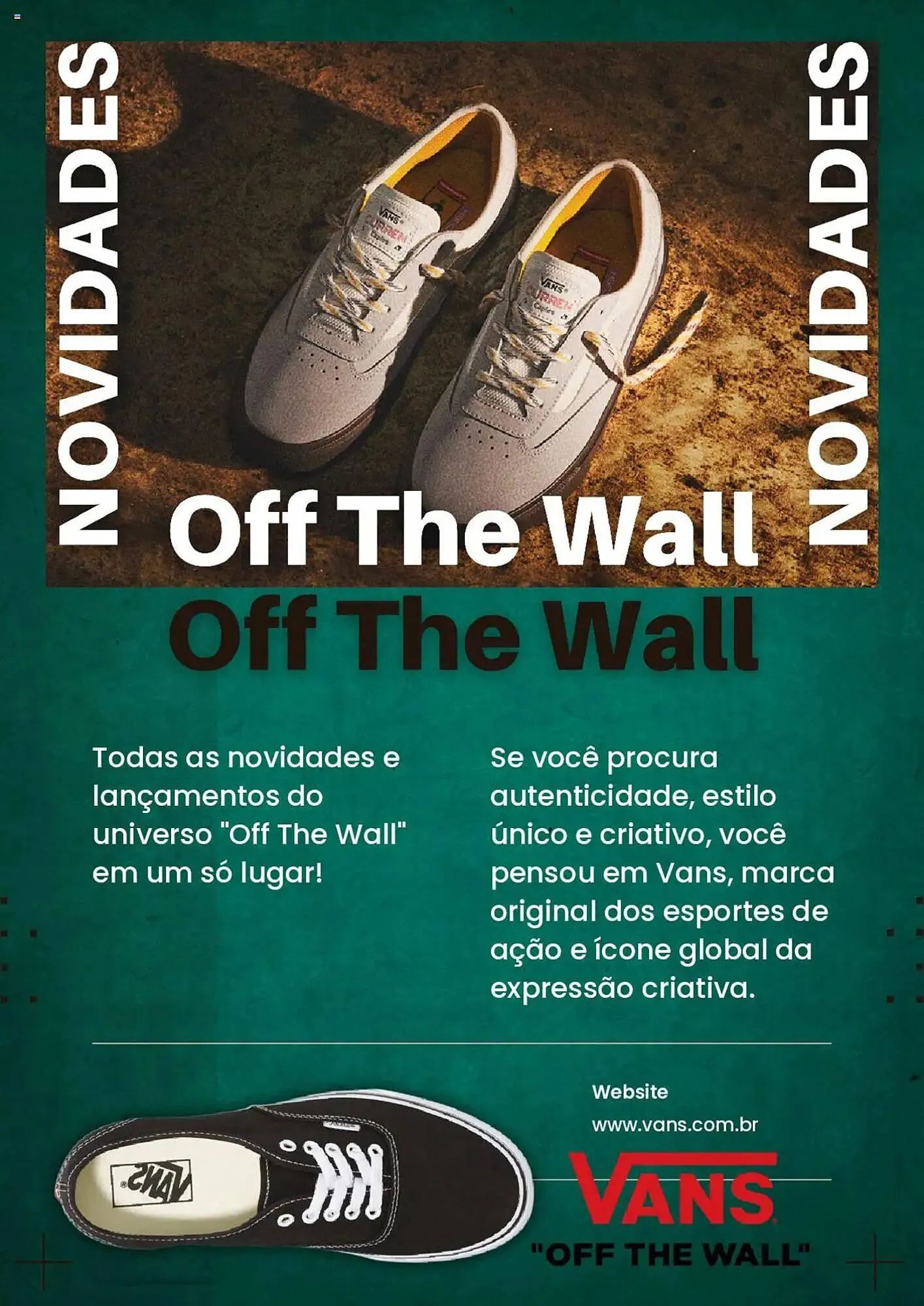 Encarte de Catálogo Vans 17 de junho até 18 de julho 2025 - Pagina 1