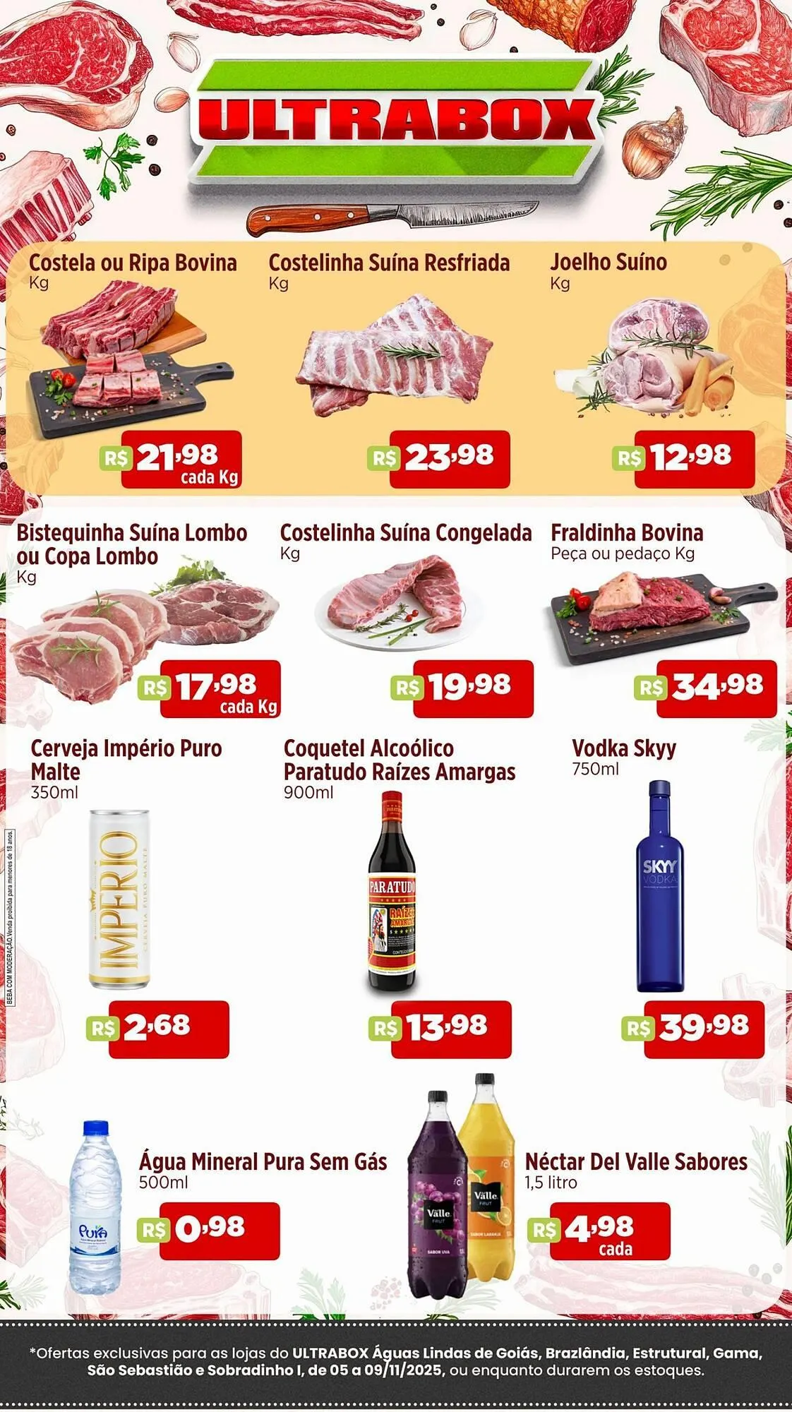 Encarte de Panfleto Ultrabox 5 de novembro até 9 de novembro 2025 - Pagina 2