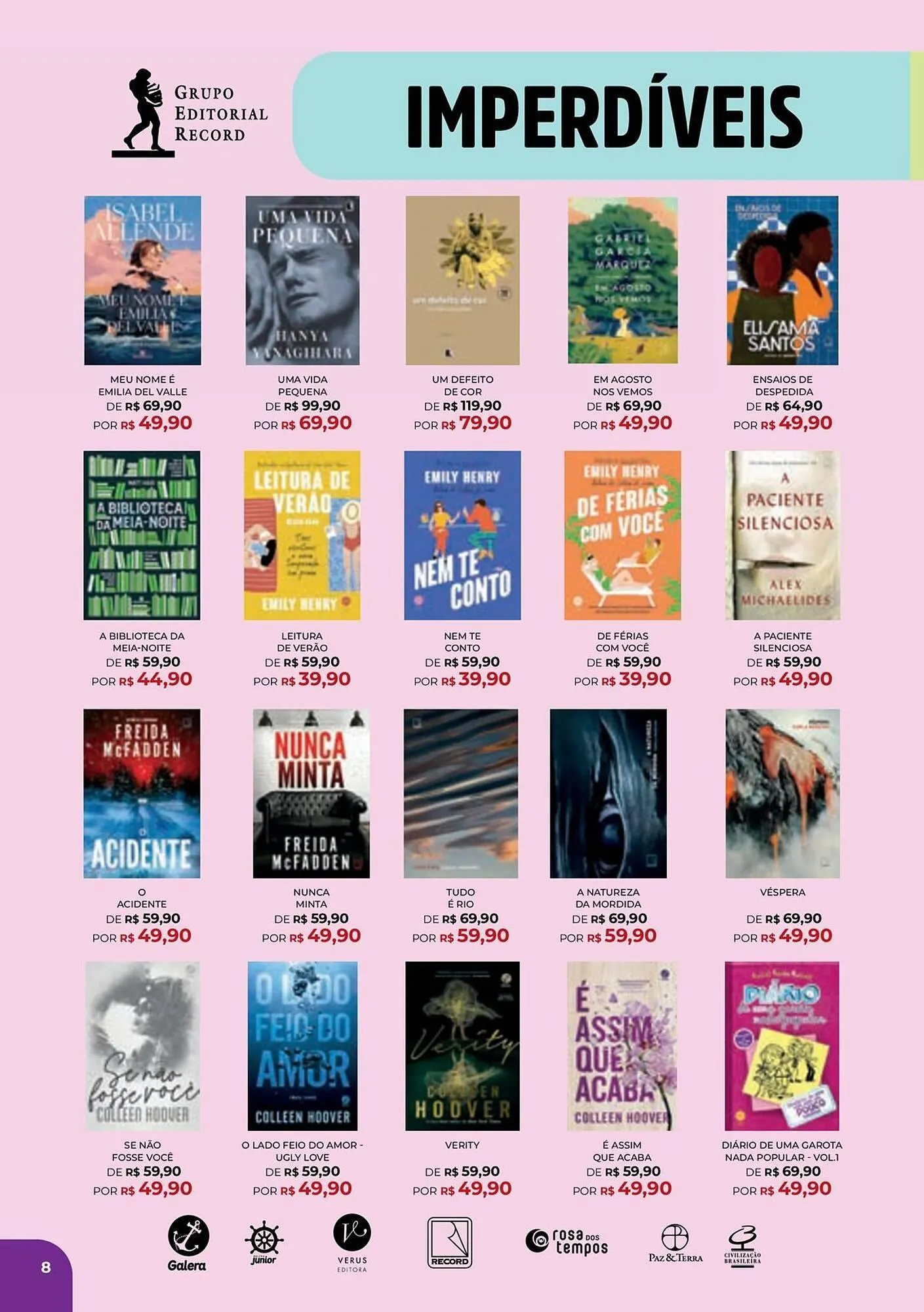 Encarte de Catálogo Livraria Leitura 3 de novembro até 28 de dezembro 2025 - Pagina 8