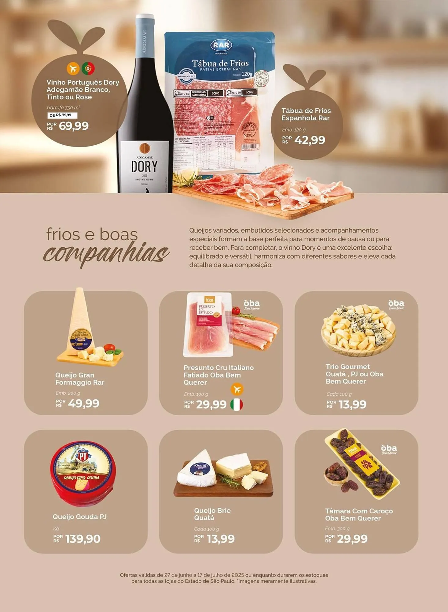 Encarte de Catálogo Oba Hortifruti 27 de junho até 17 de julho 2025 - Pagina 14