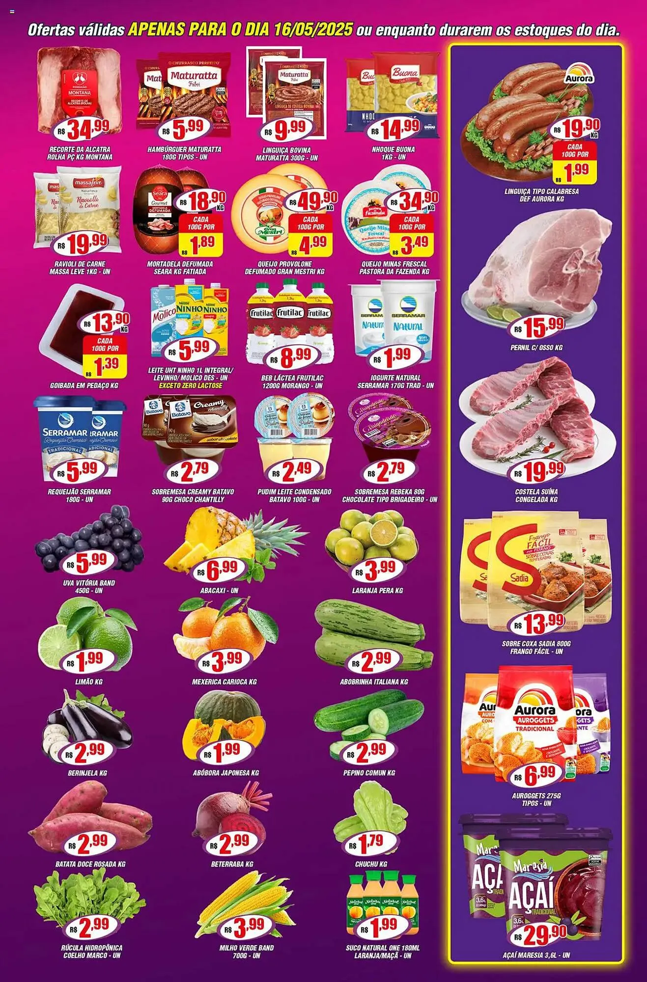 Encarte de Catálogo Violeta Supermercados 16 de maio até 17 de maio 2025 - Pagina 2